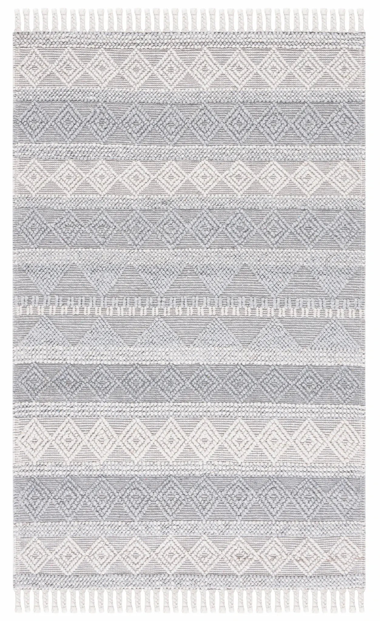 Natura Diamond Stripe Hand-Woven Rug
