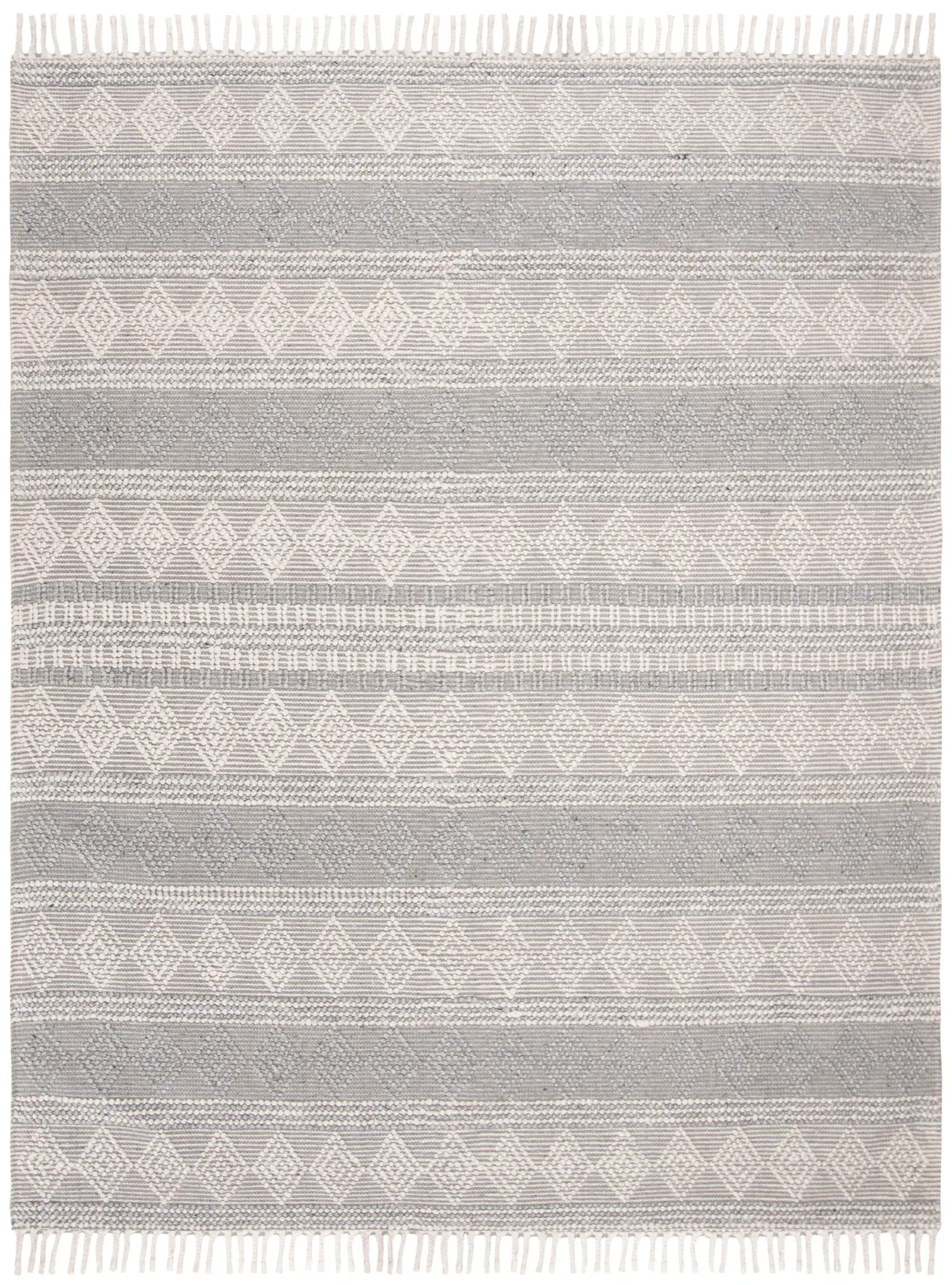 Natura Diamond Stripe Hand-Woven Rug