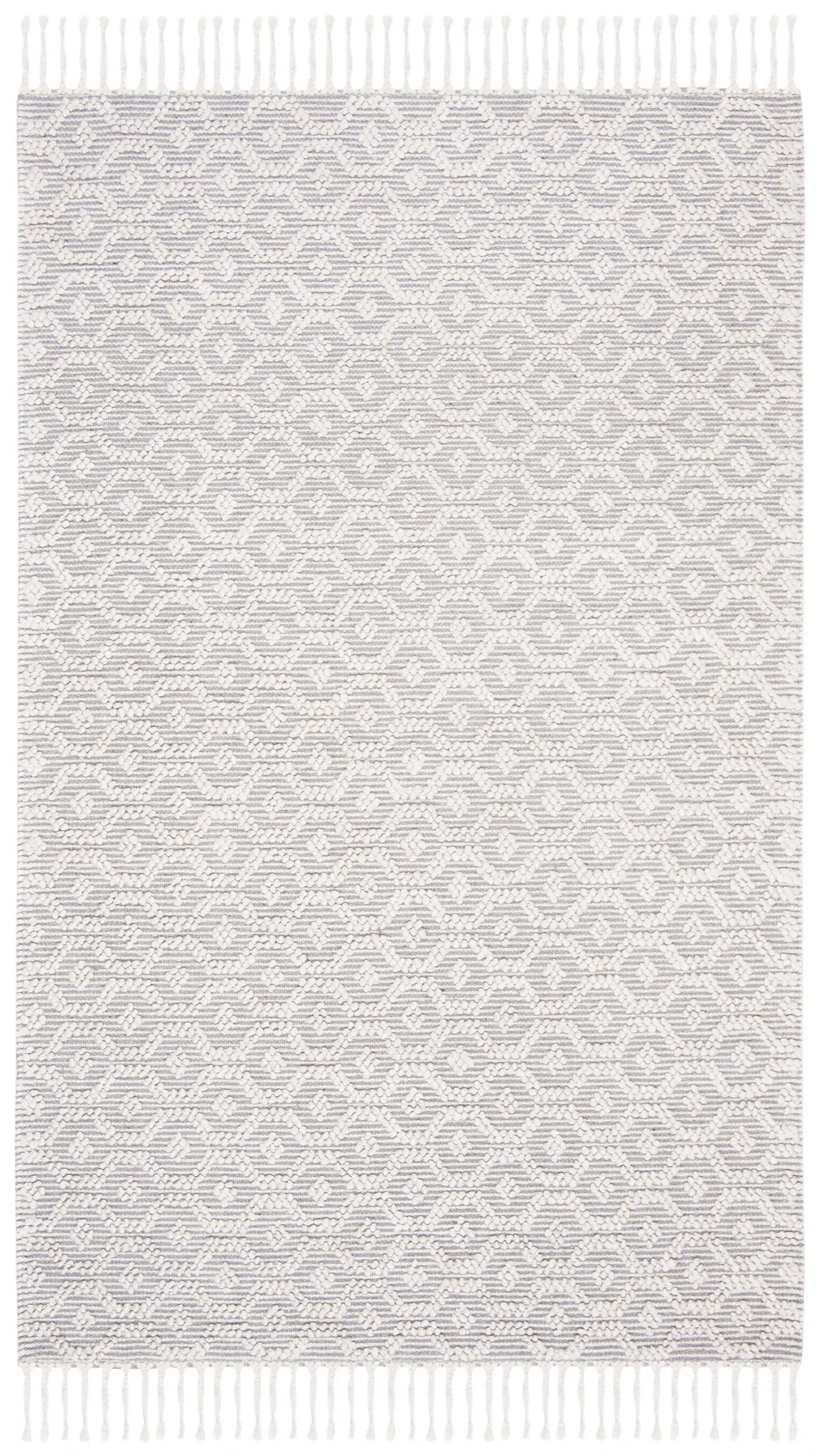 Natura Small-Scale Diamond Hand-Woven Rug