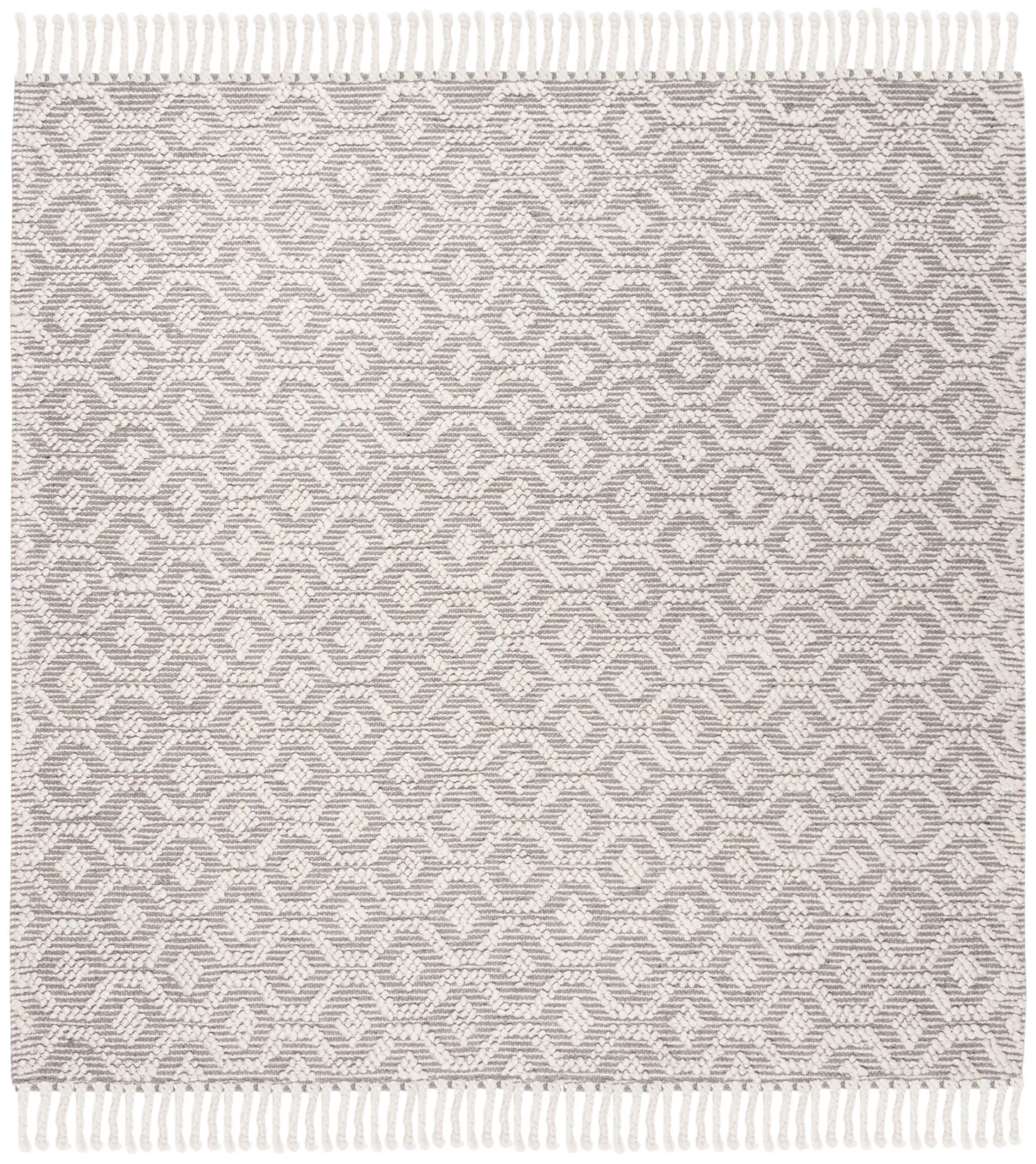 Natura Small-Scale Diamond Hand-Woven Rug
