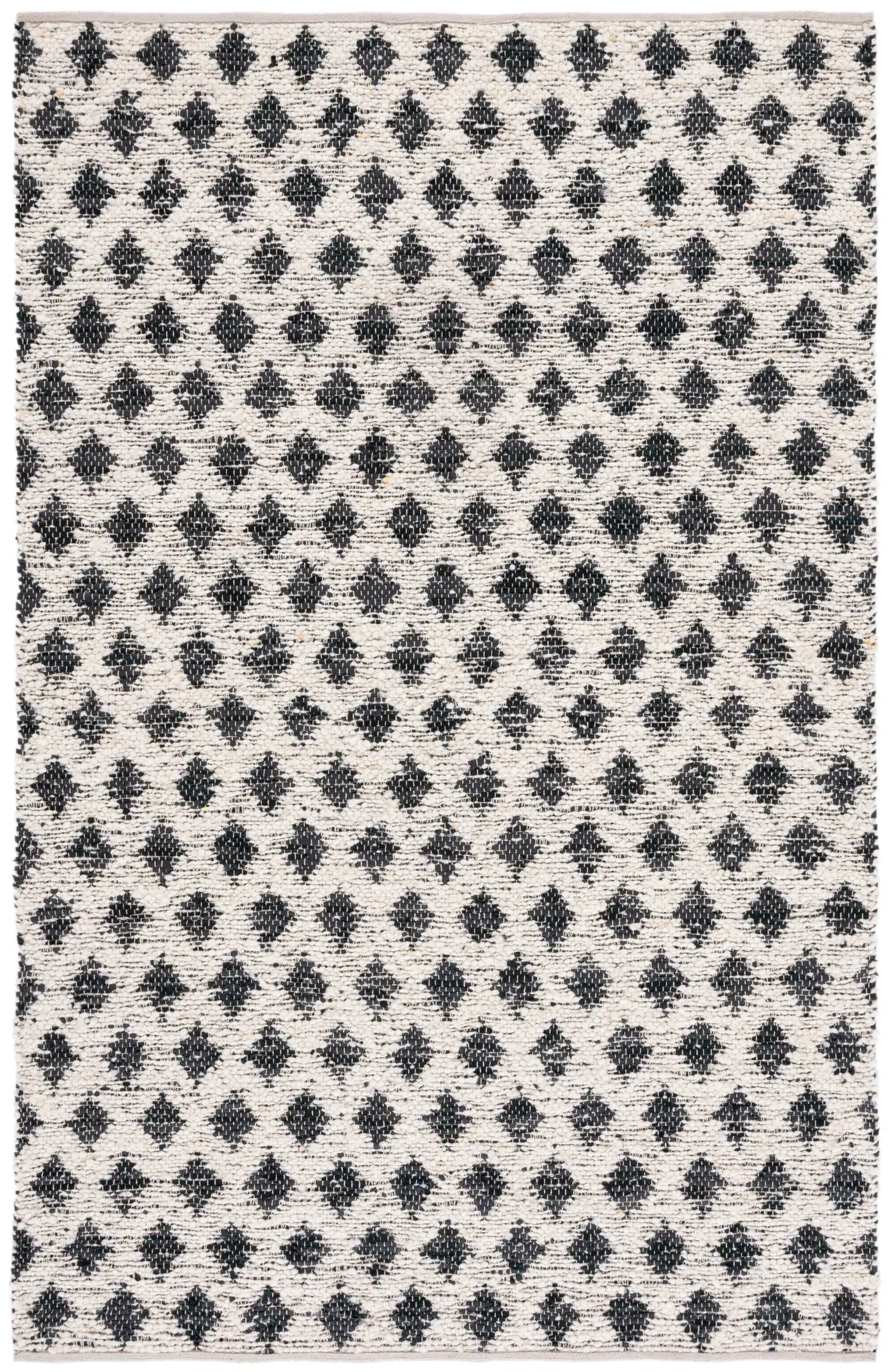 Natura Diamond Grid Flatweave Rug