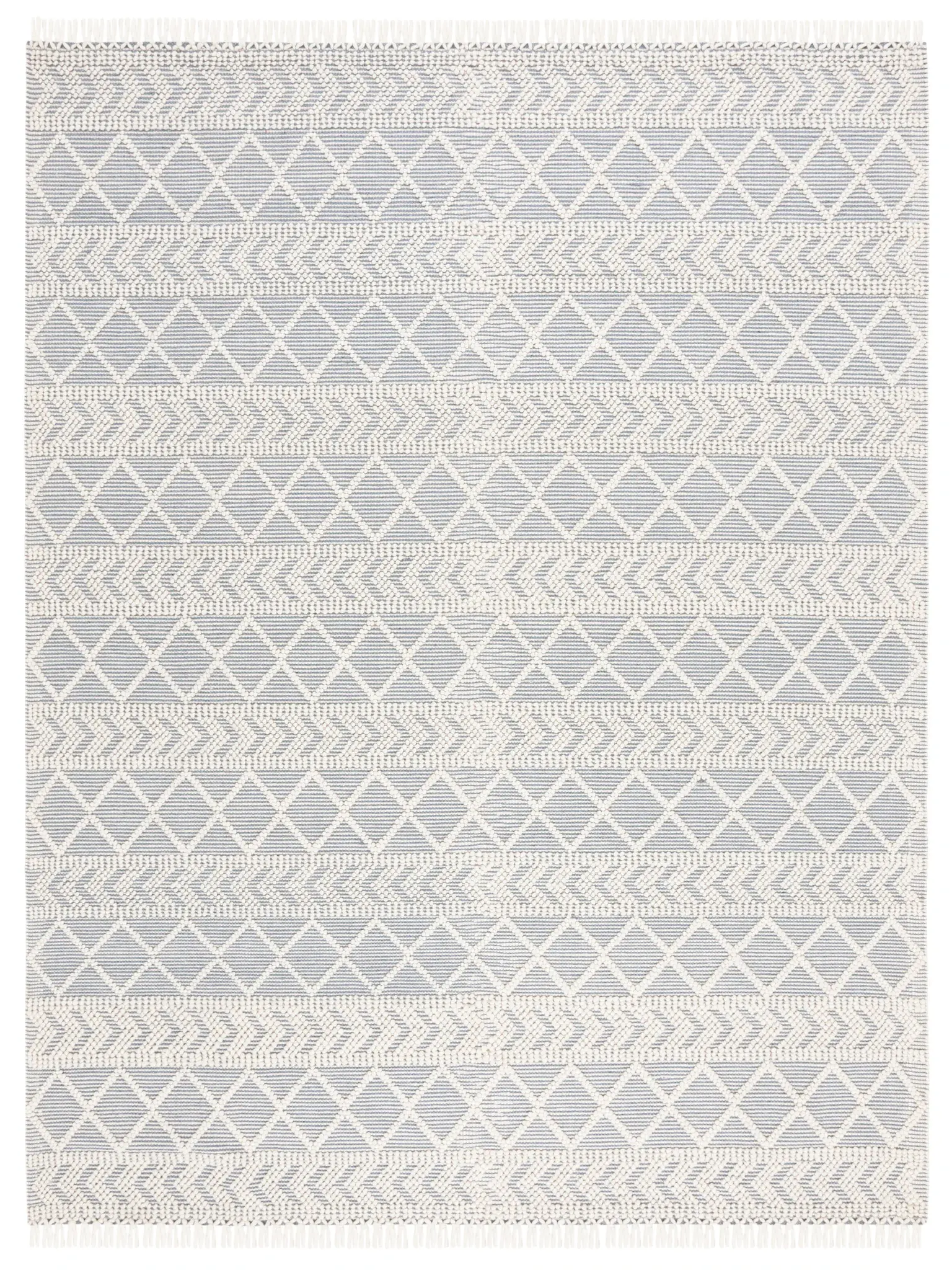 Natura Diamond And Chevron Hand-Loomed Rug