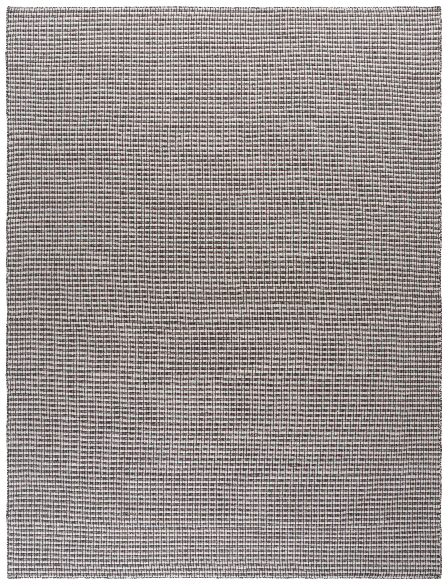 Natura Grid Hand-Woven Wool Rug