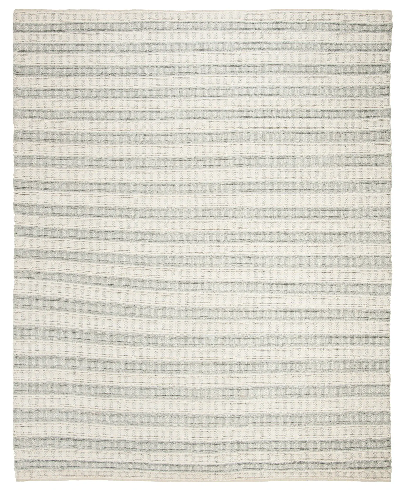 Natura Cove Striped Hand-Woven Wool Blend Rug
