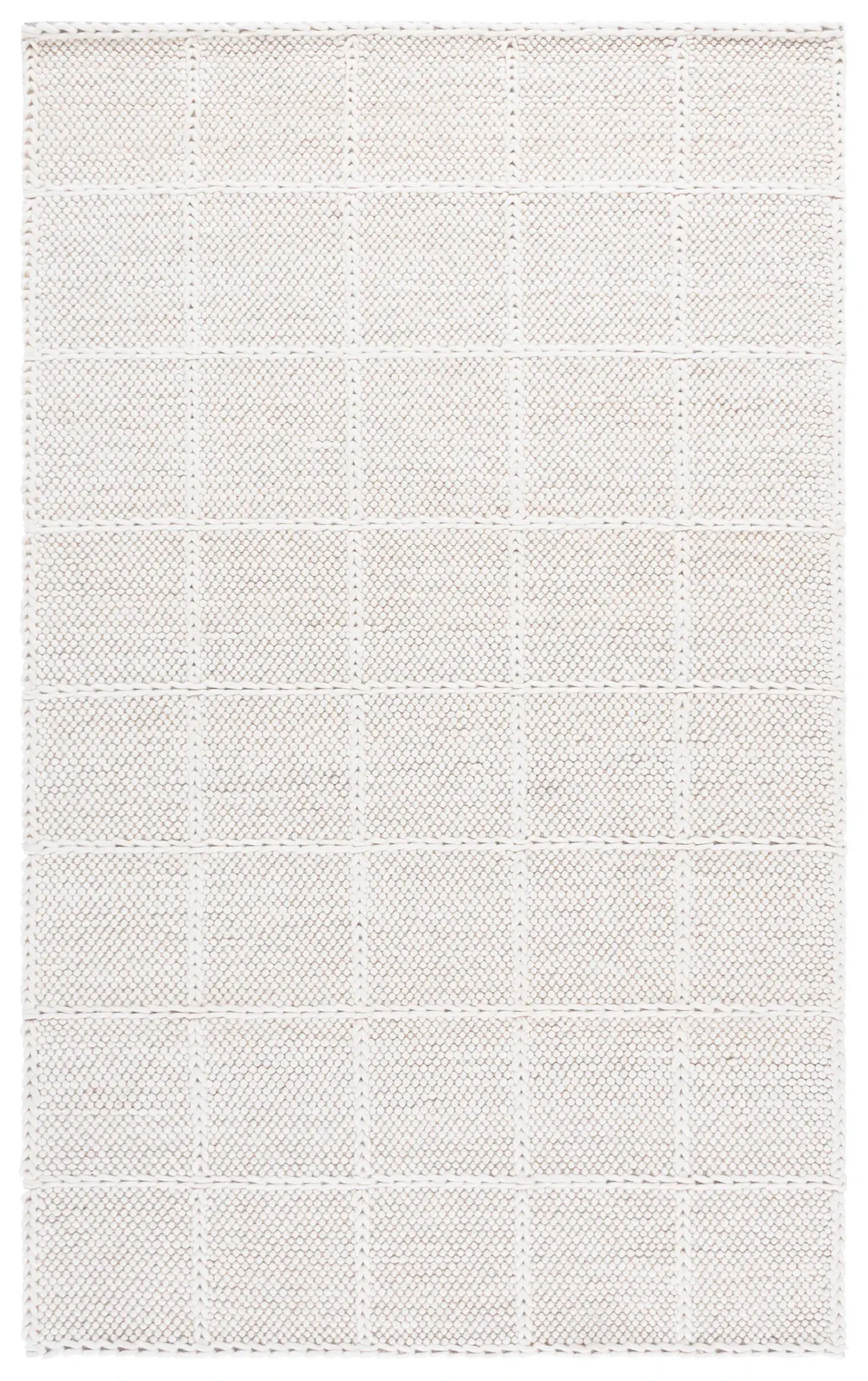 Natura Grid Hand-Woven Rug