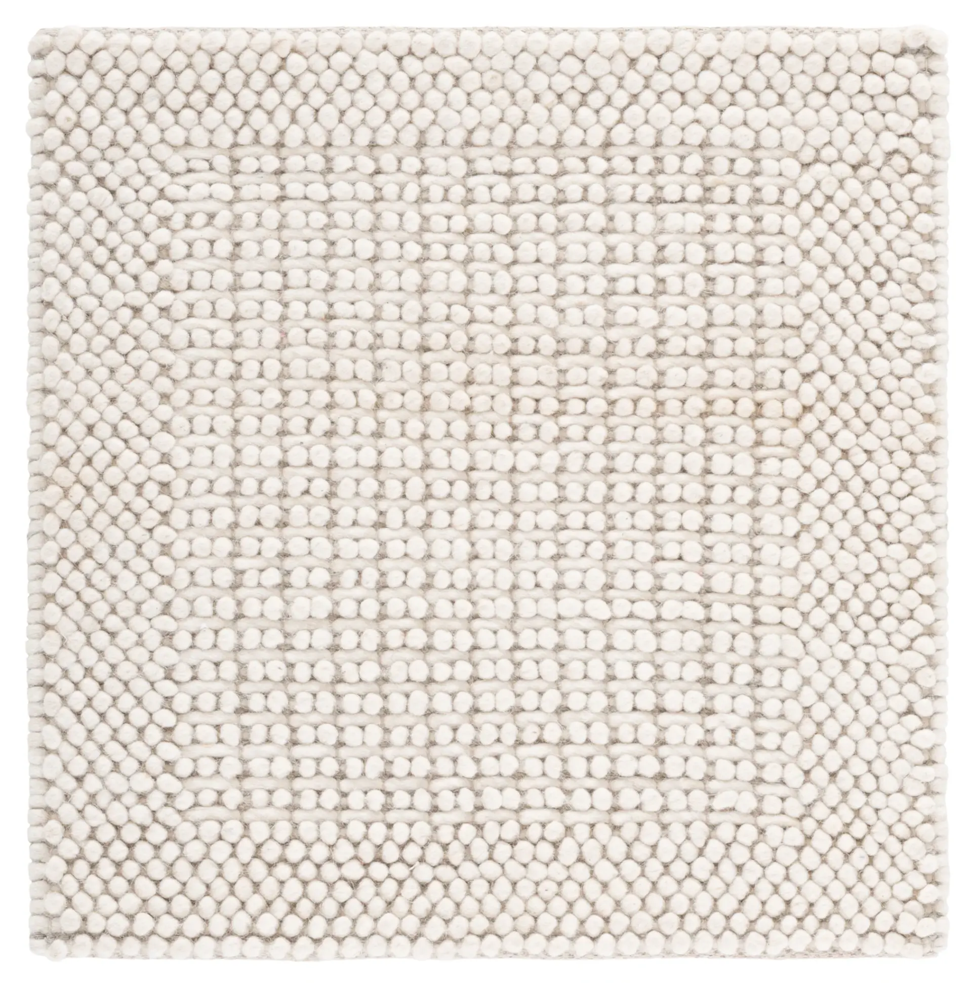 Natura Looped Border Hand-Woven Rug