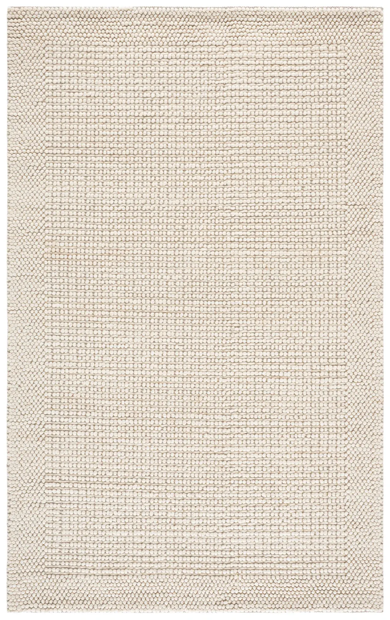 Natura Looped Border Hand-Woven Rug