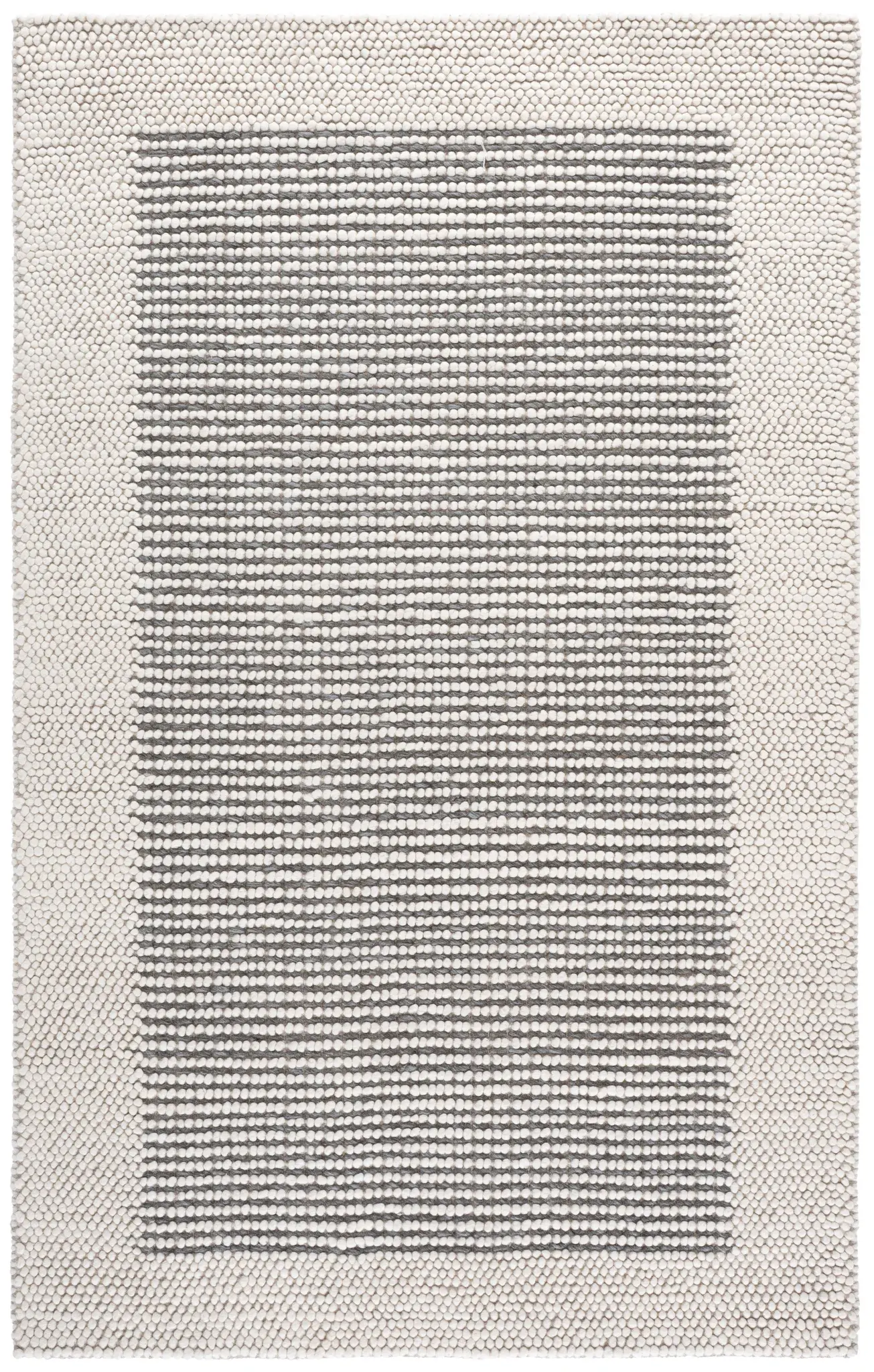 Natura Looped Border Hand-Woven Rug