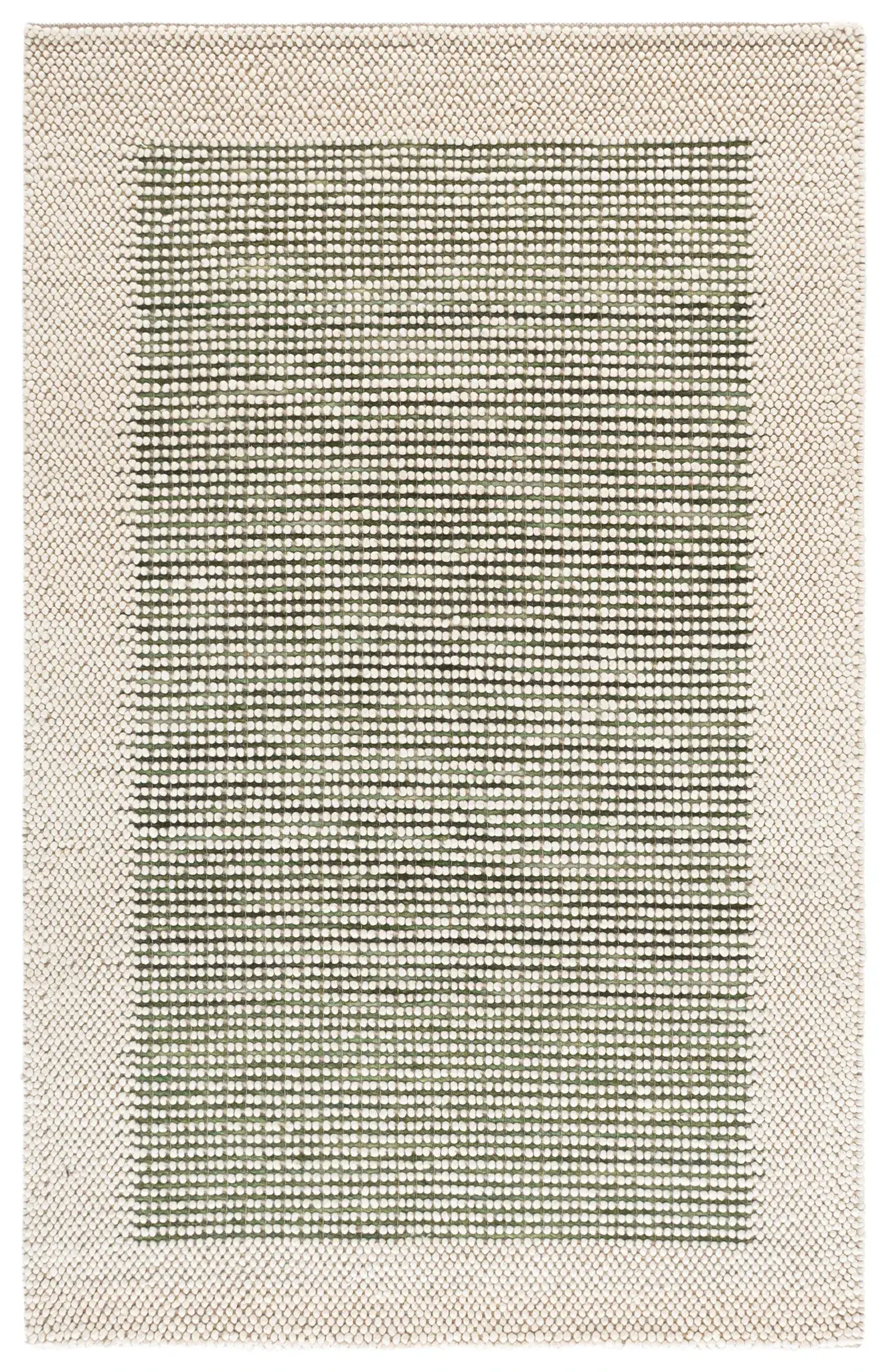 Natura Looped Border Hand-Woven Rug