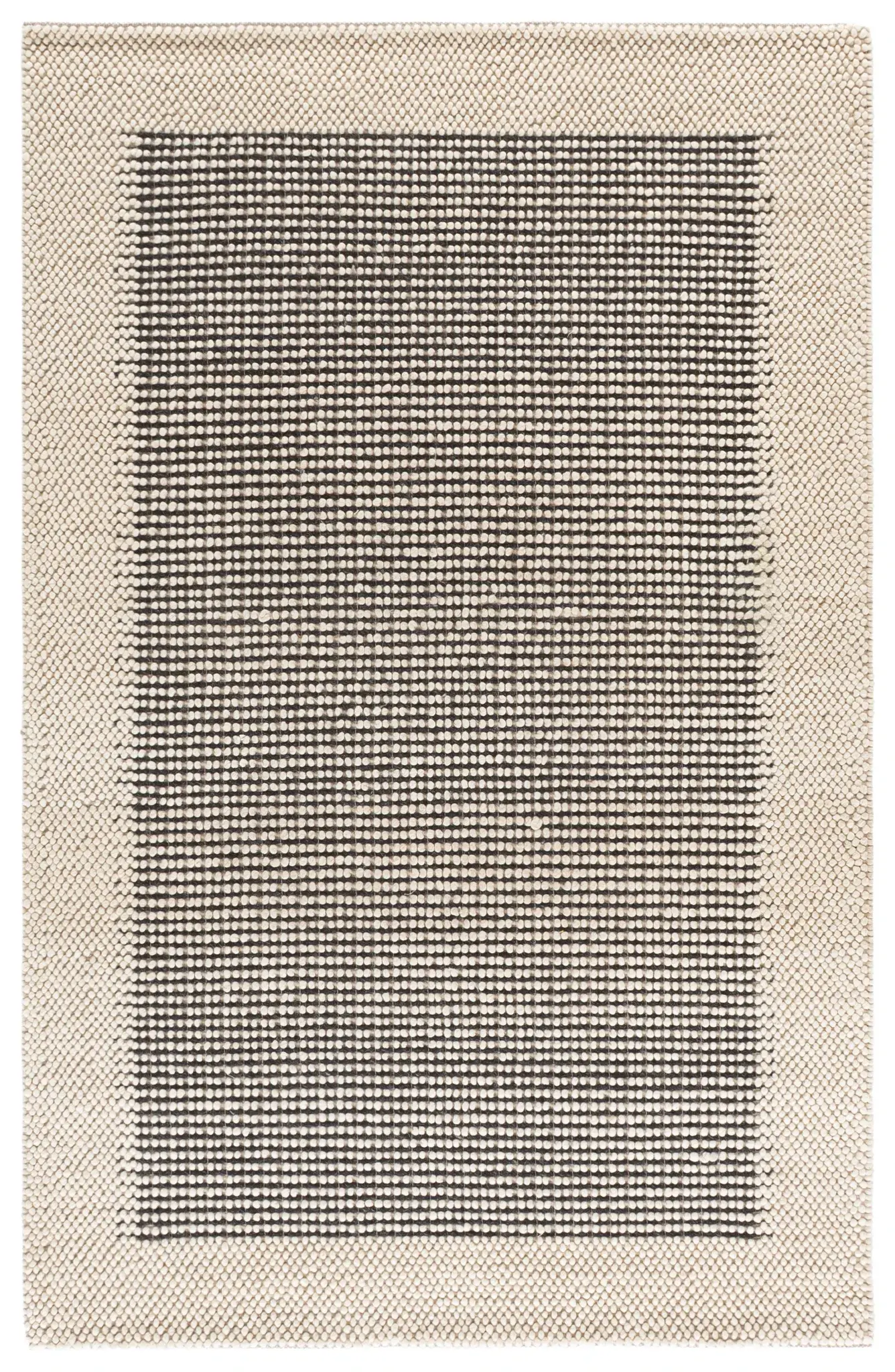 Natura Looped Border Hand-Woven Rug