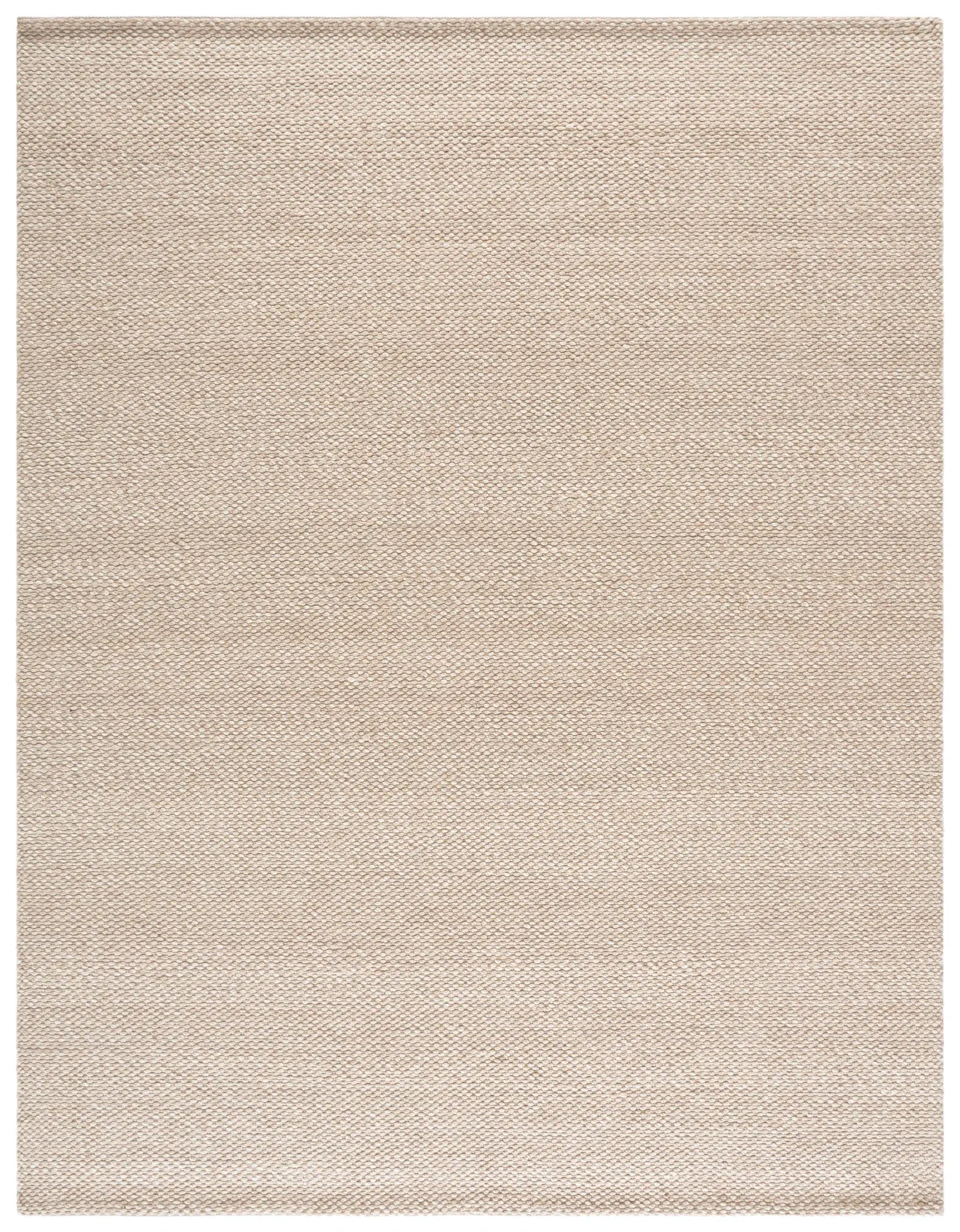 Natura Modern Pebbled Hand-Woven Wool Blend Rug