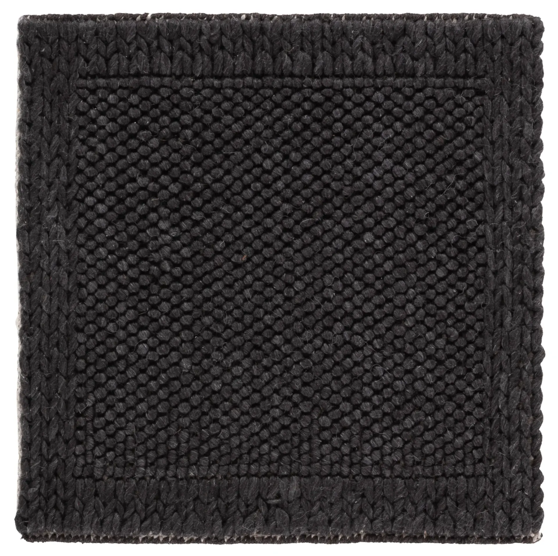 Natura Ridge Bordered Hand-Woven Rug