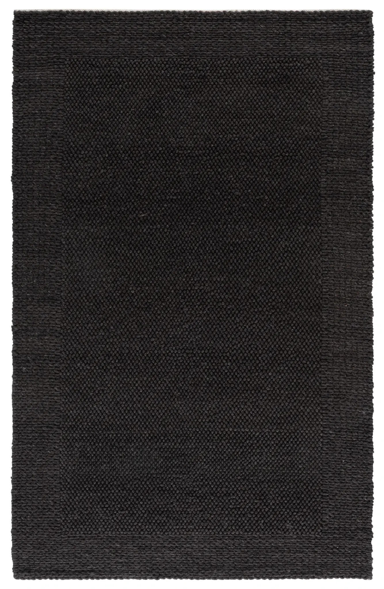 Natura Ridge Bordered Hand-Woven Rug