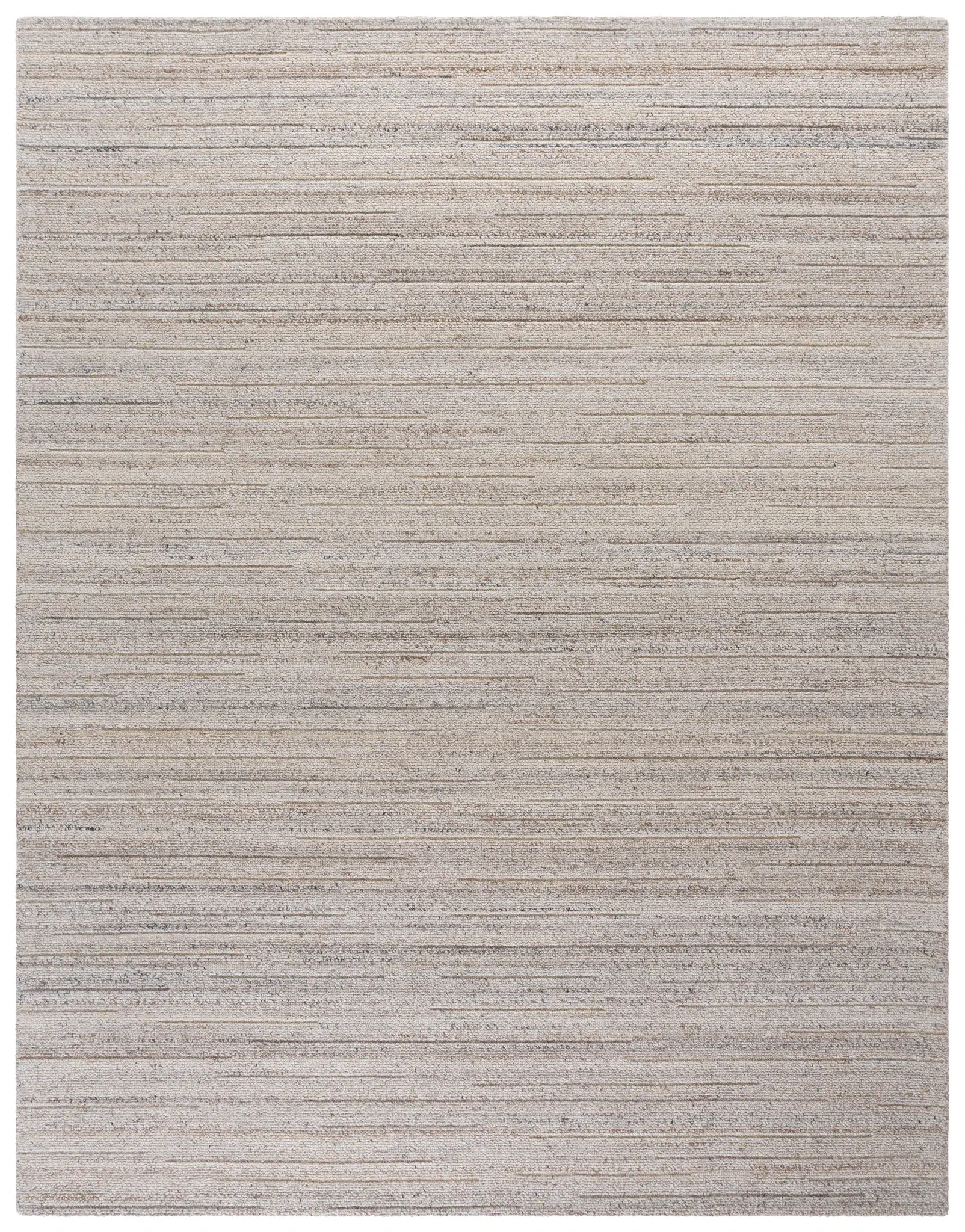 Natural Fiber Natura Striped Hand-Woven Wool Rug