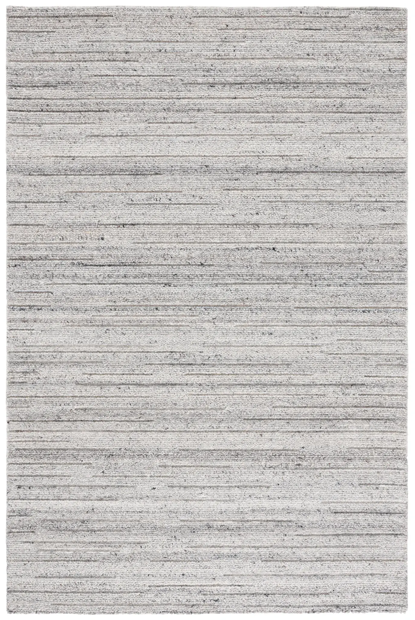 Natural Fiber Natura Striped Hand-Woven Wool Rug