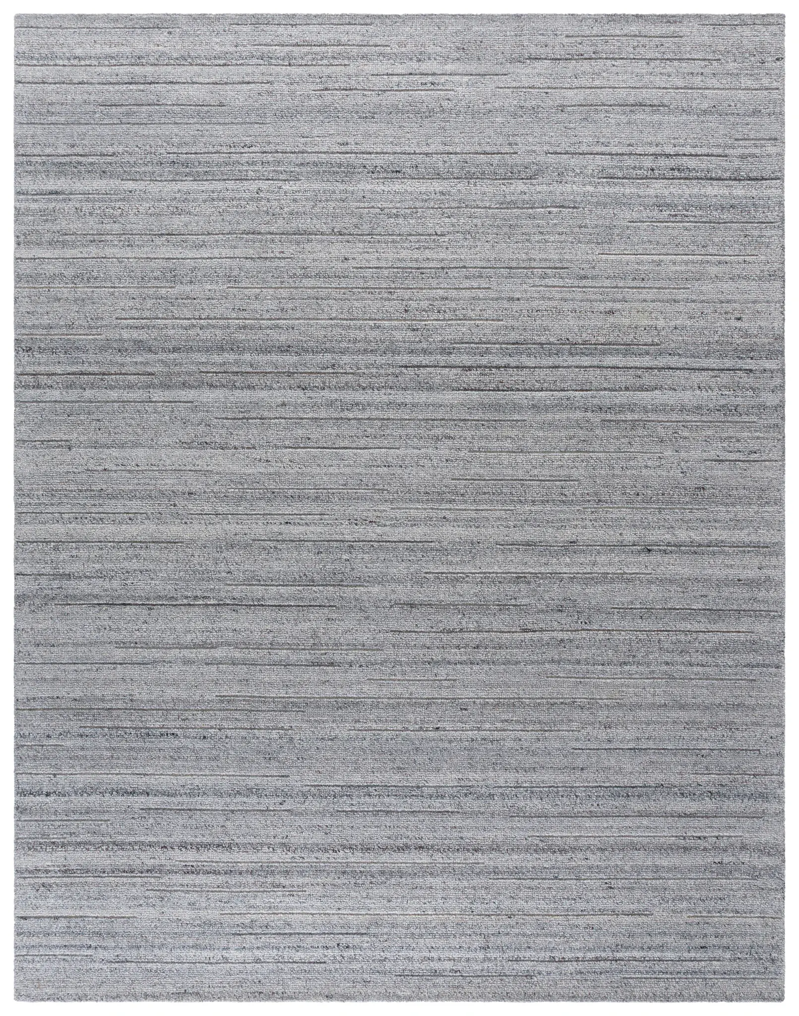 Natural Fiber Natura Striped Hand-Woven Wool Rug