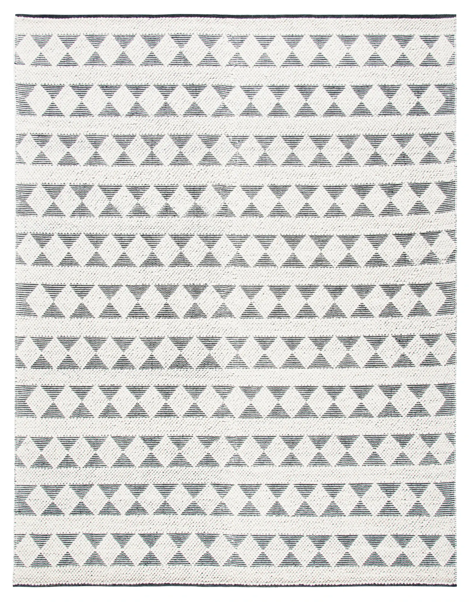 Natura Triangle Hand-Woven Wool Rug