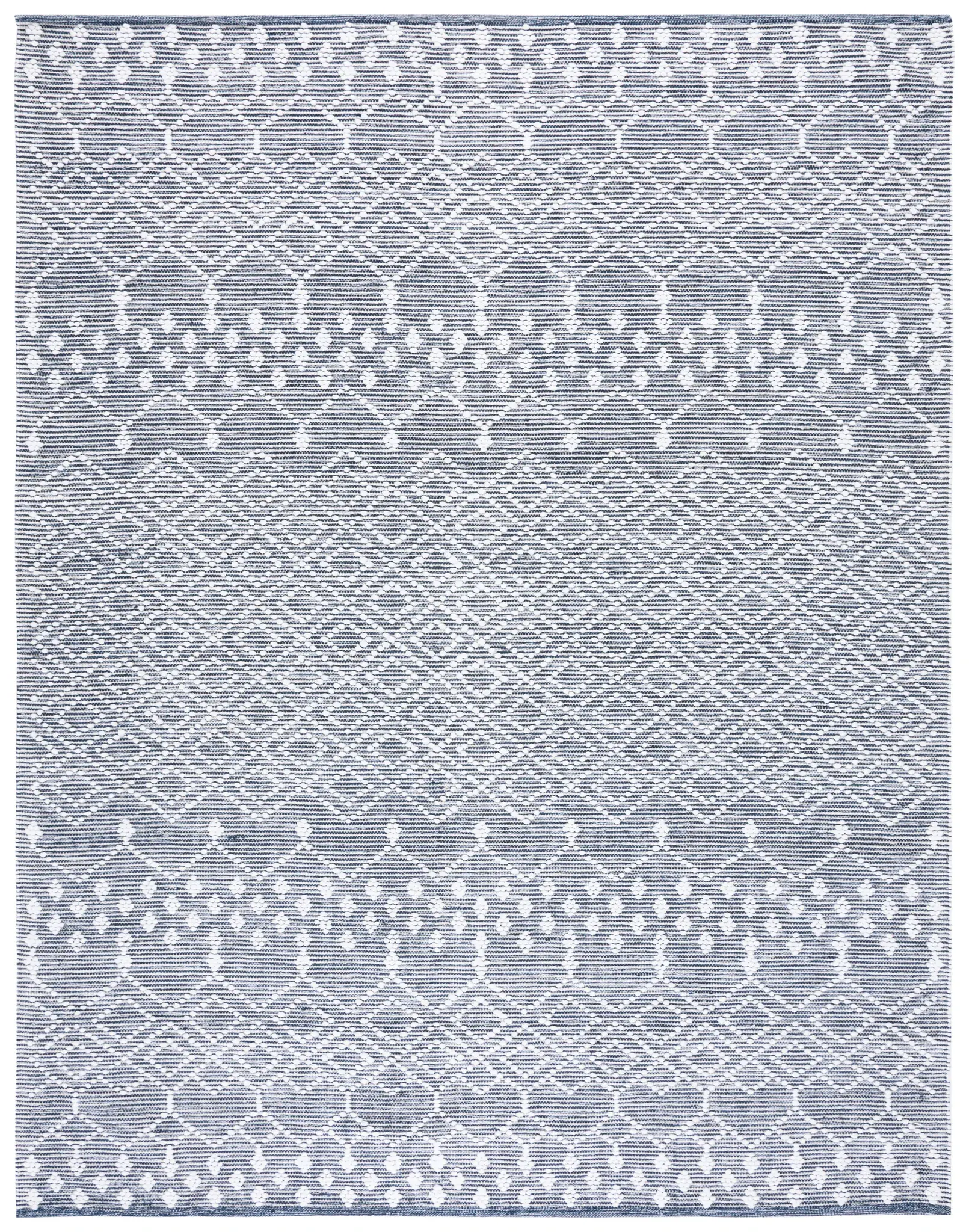 Natura Diamond Grid Hand-Woven Rug