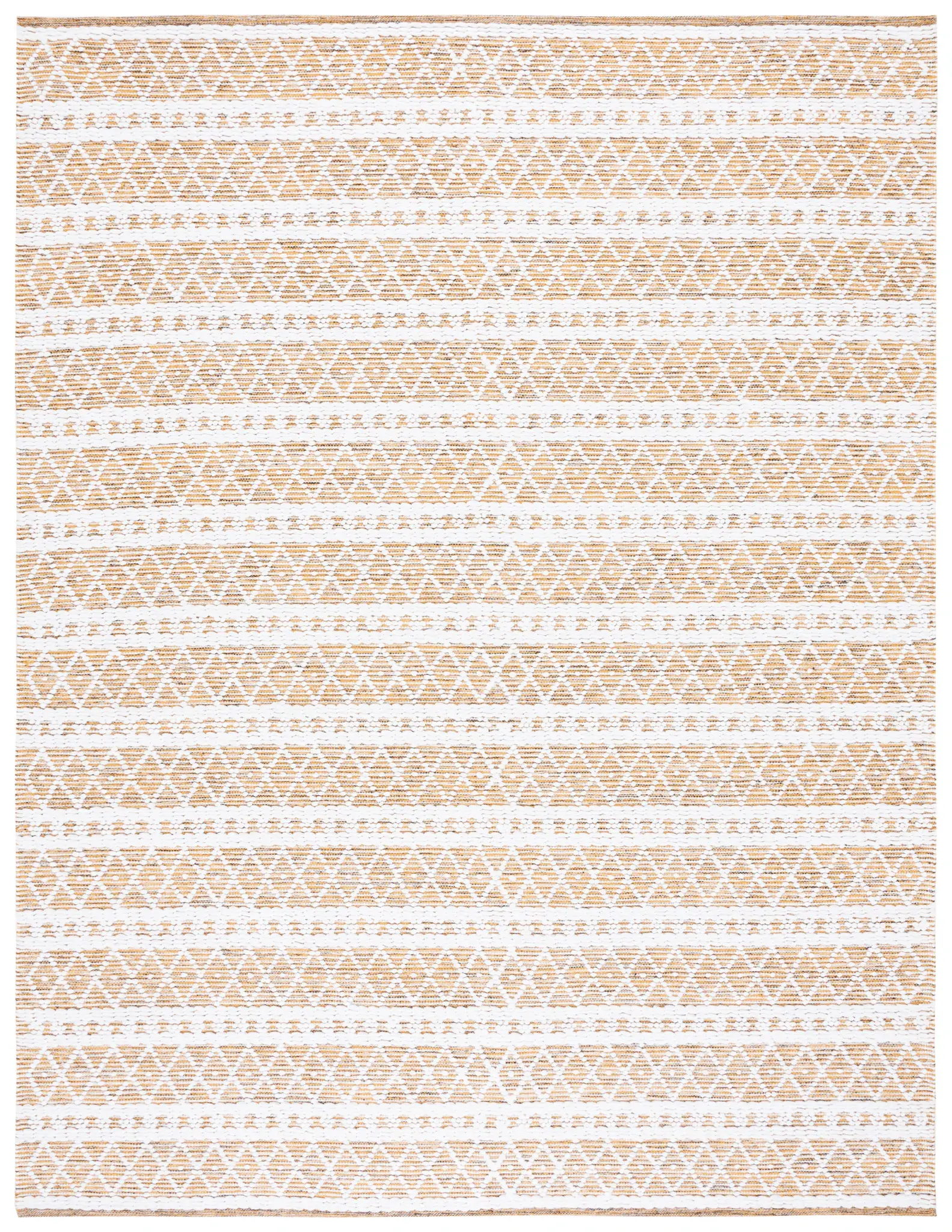 Natura Banded Diamond Lattice Hand-Woven Rug