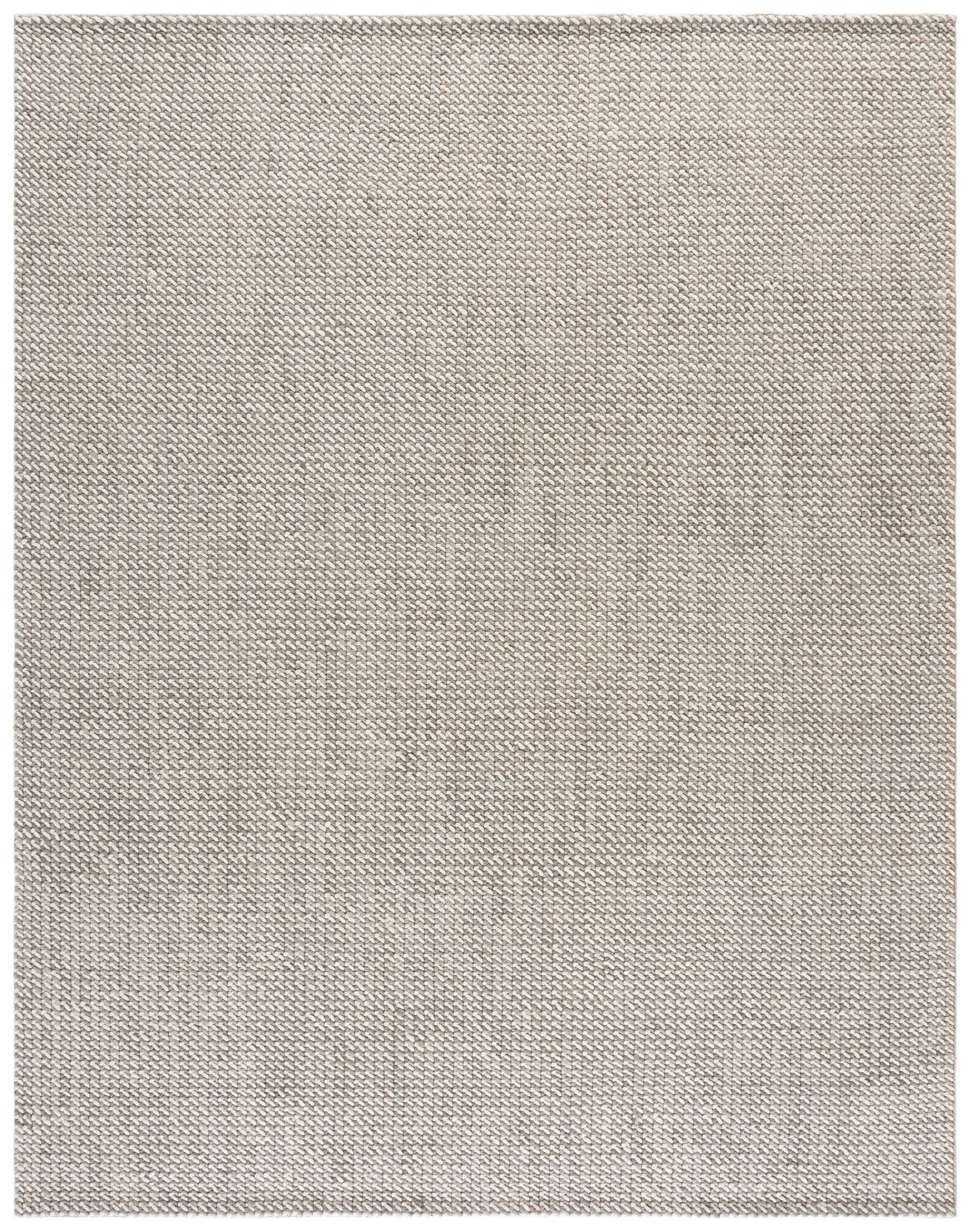 Natura Modern Ribbed Hand-Woven Wool Rug