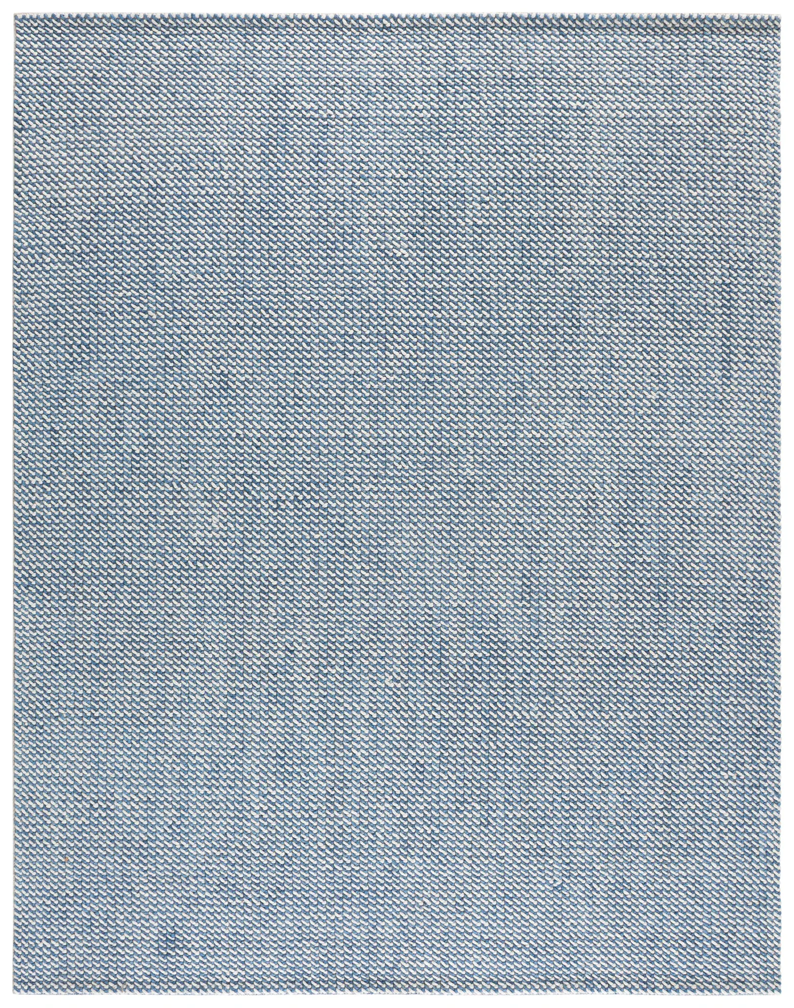 Natura Modern Ribbed Hand-Woven Wool Rug