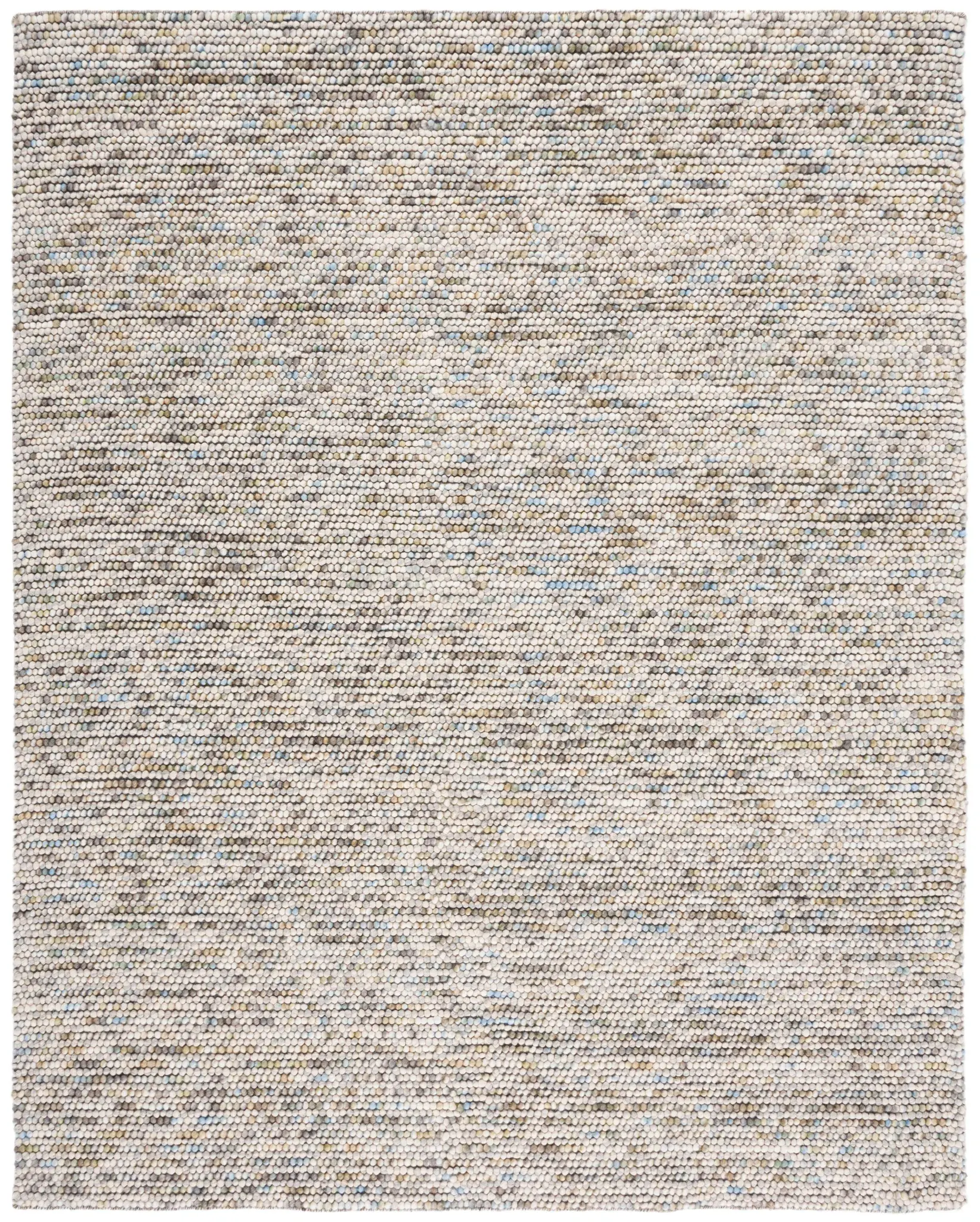 Natura Pebbled Hand-Woven Wool Rug