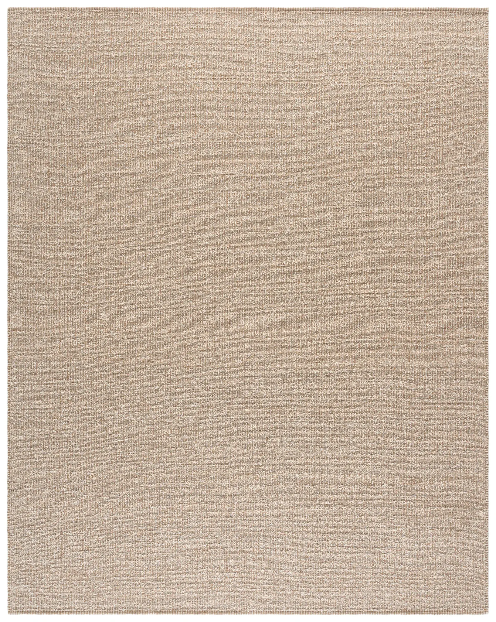 Natura Ribbed Solid Hand-Woven Wool Rug