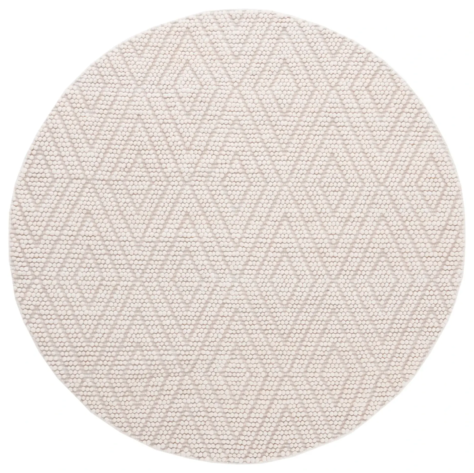 Natura Harlequin Diamond Hand-Woven Wool Rug