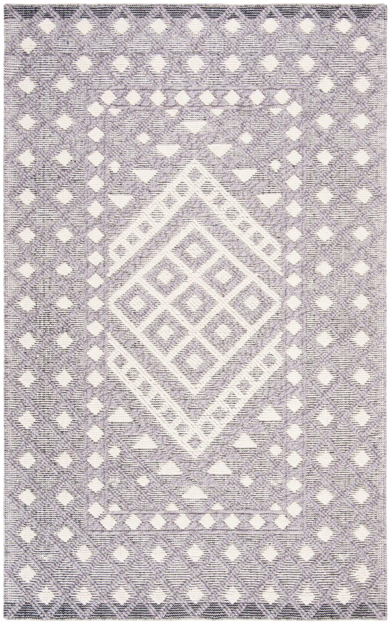 Natura Diamond Medallion Hand-Woven Rug