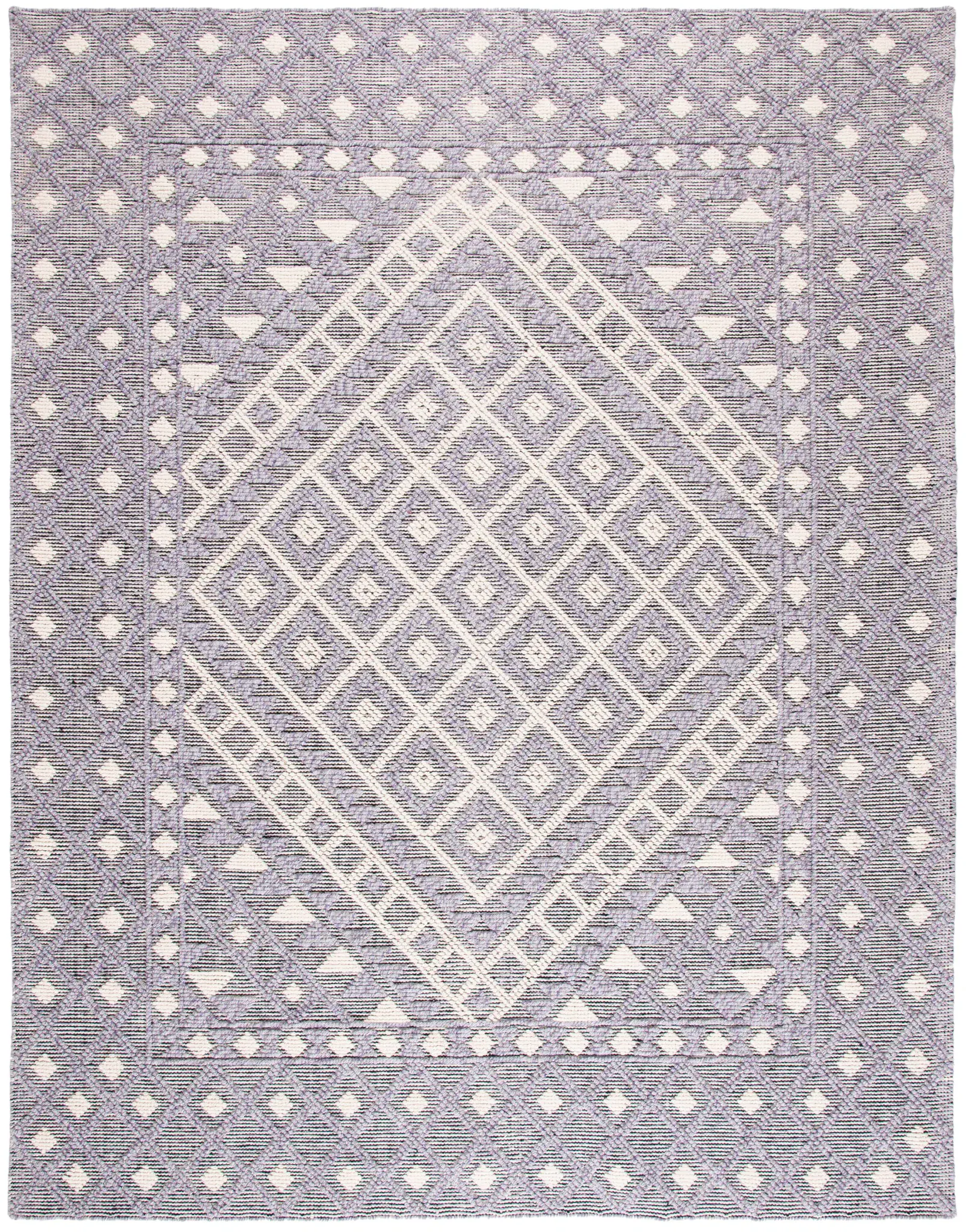 Natura Diamond Medallion Hand-Woven Rug