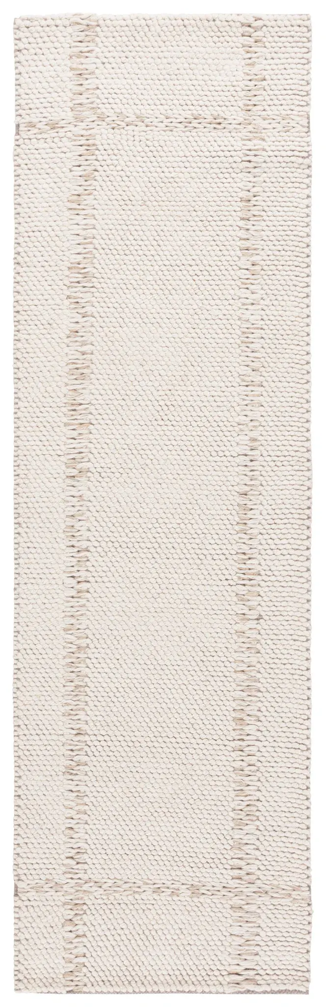 Natura Bordered Hand-Loomed Wool Rug