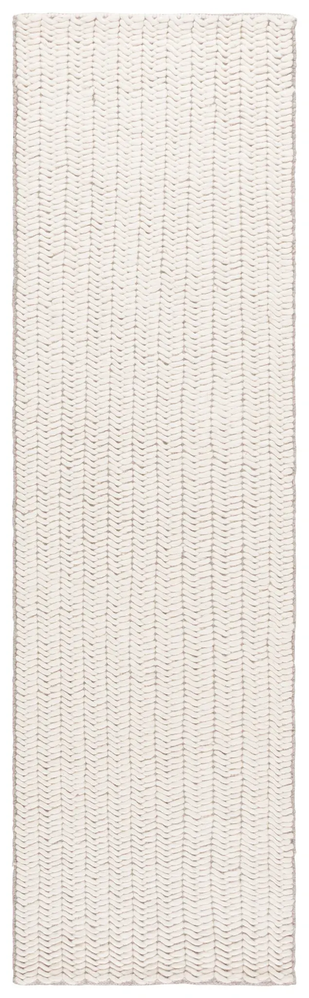 Natura Herringbone Hand-Loomed Wool Rug