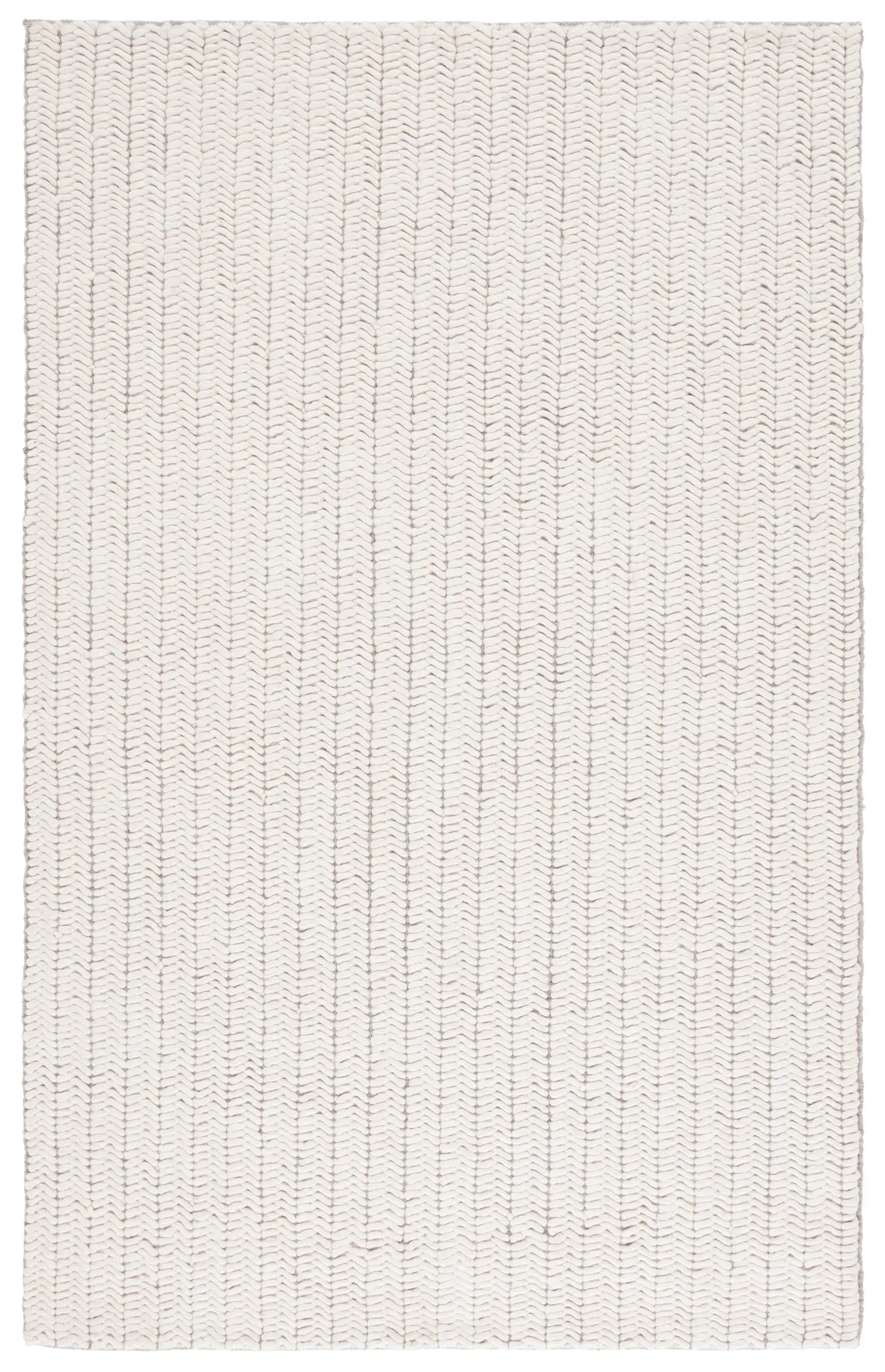 Natura Herringbone Hand-Loomed Wool Rug