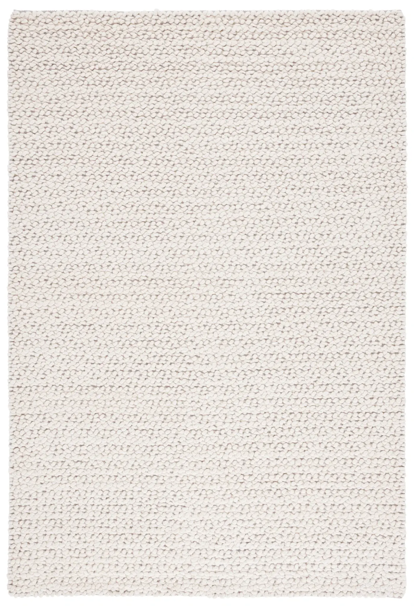 Natura Popcorn Texture Hand-Loomed Wool Rug