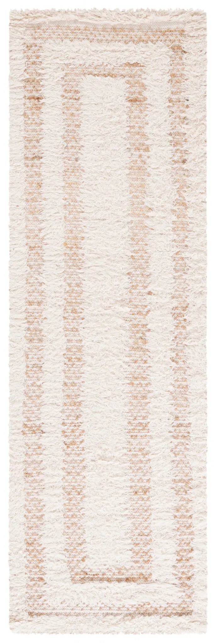 Natura Concentric Square Hand-Loomed Rug