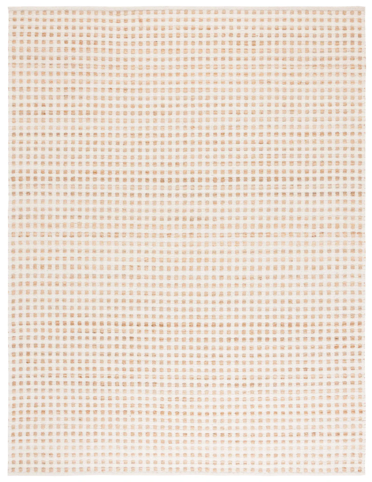 Natura Gingham Check Hand-Woven Rug