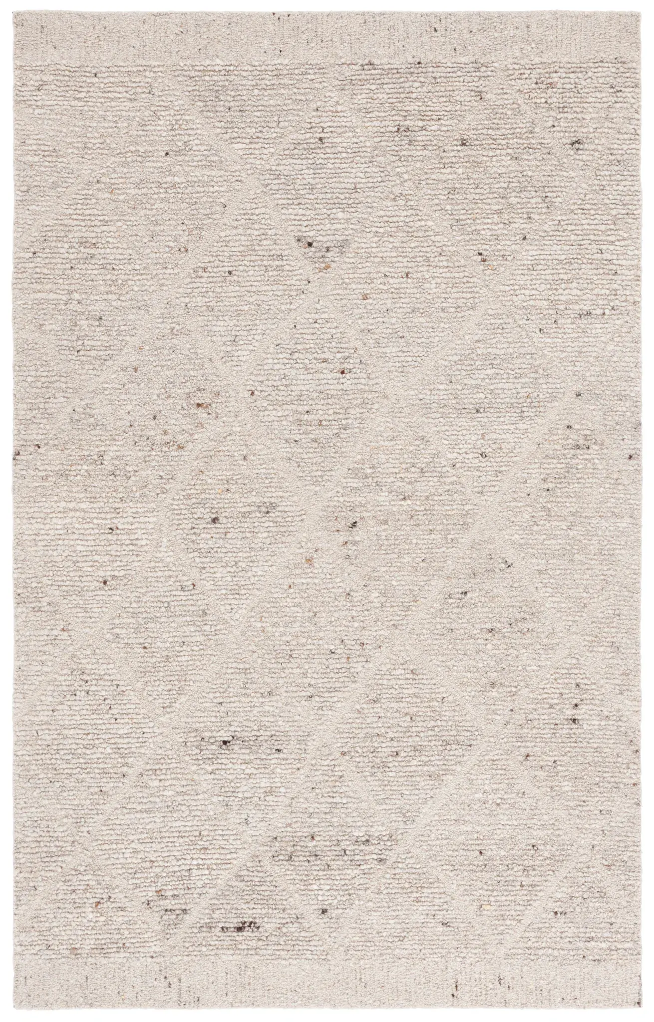 Natural Fiber Natura Diamond Lattice Hand-Tufted Wool Rug