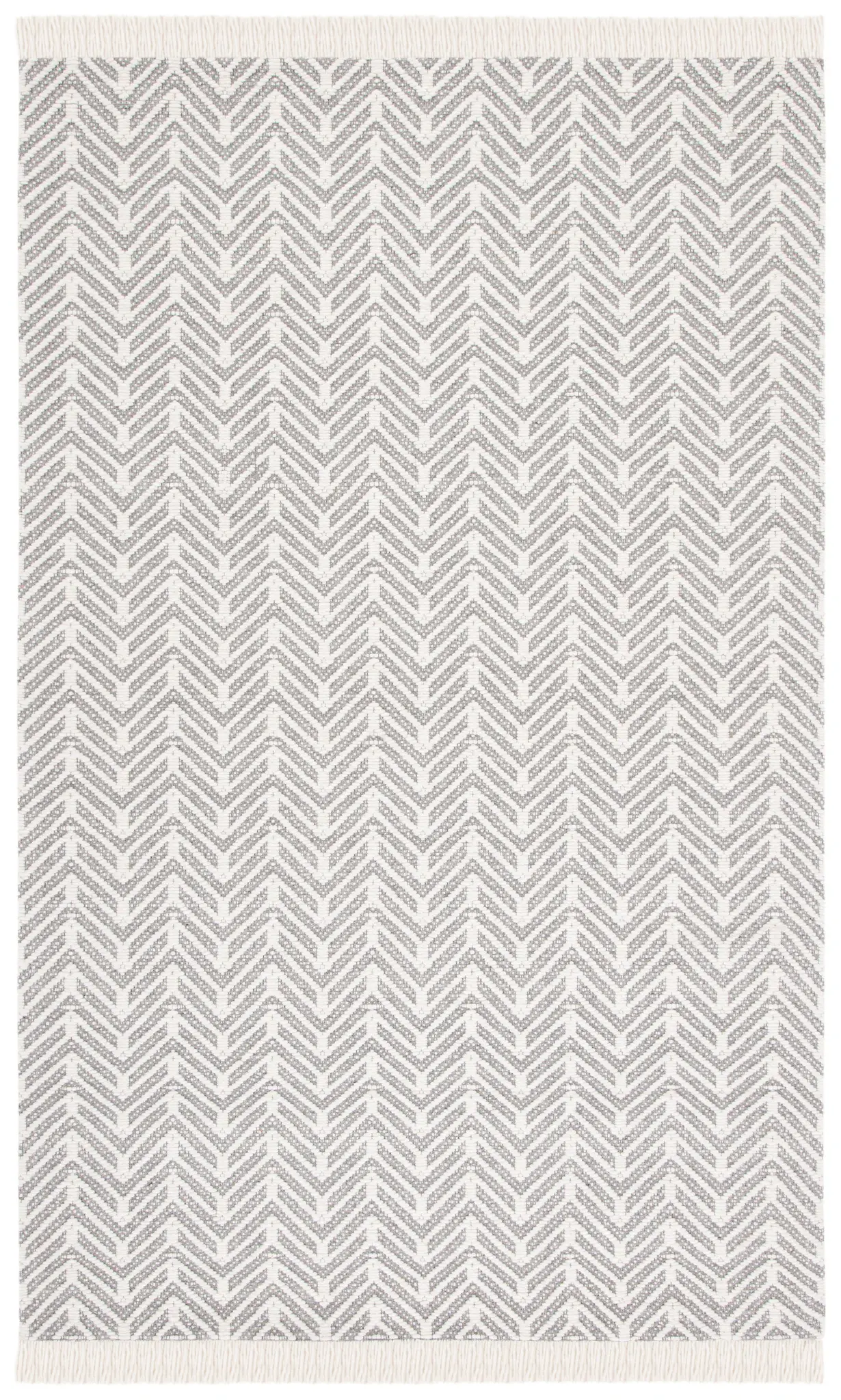 Natura Chevron Hand-Woven Wool Rug