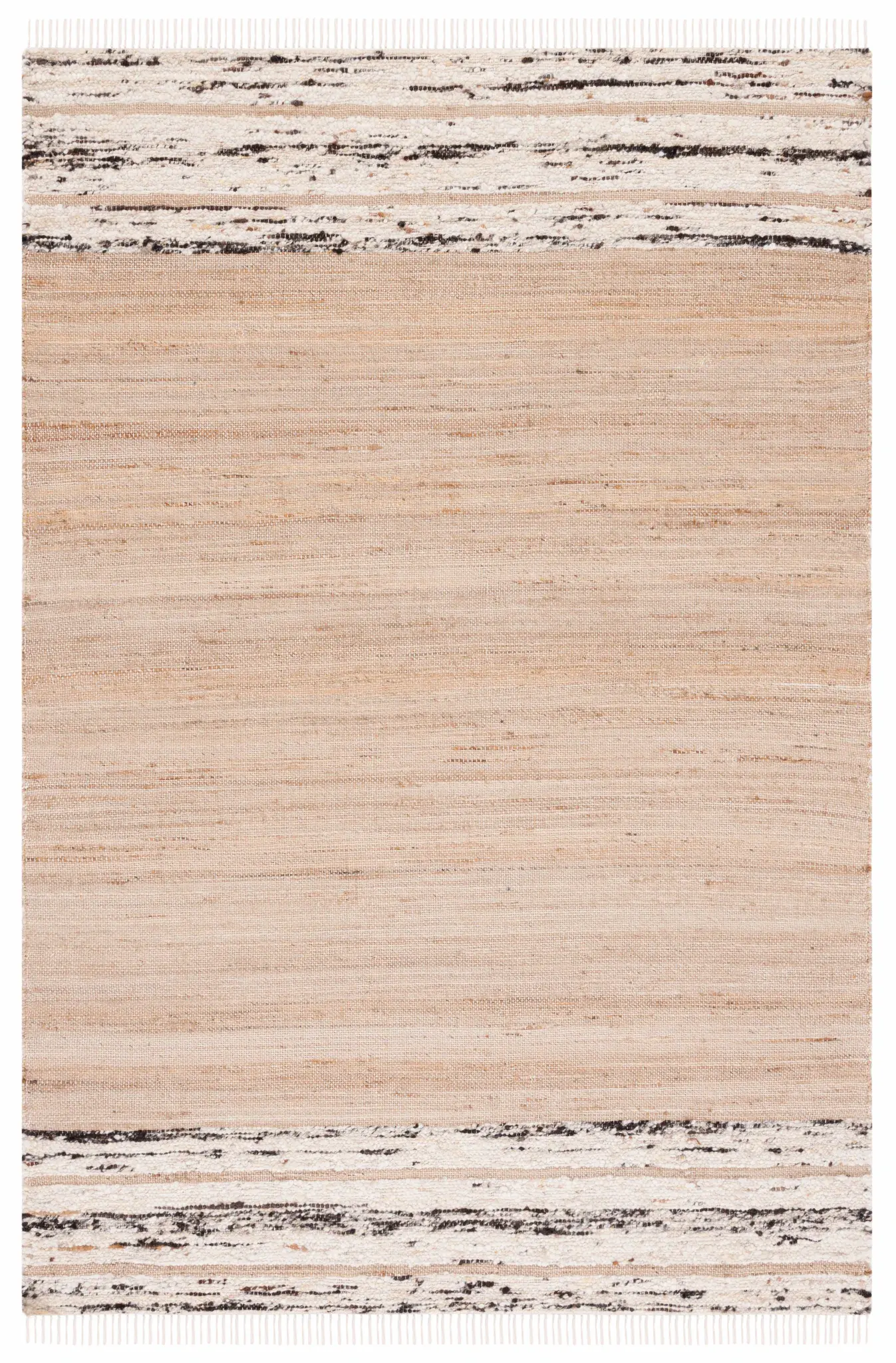 Natura Banded Border Hand-Woven Rug