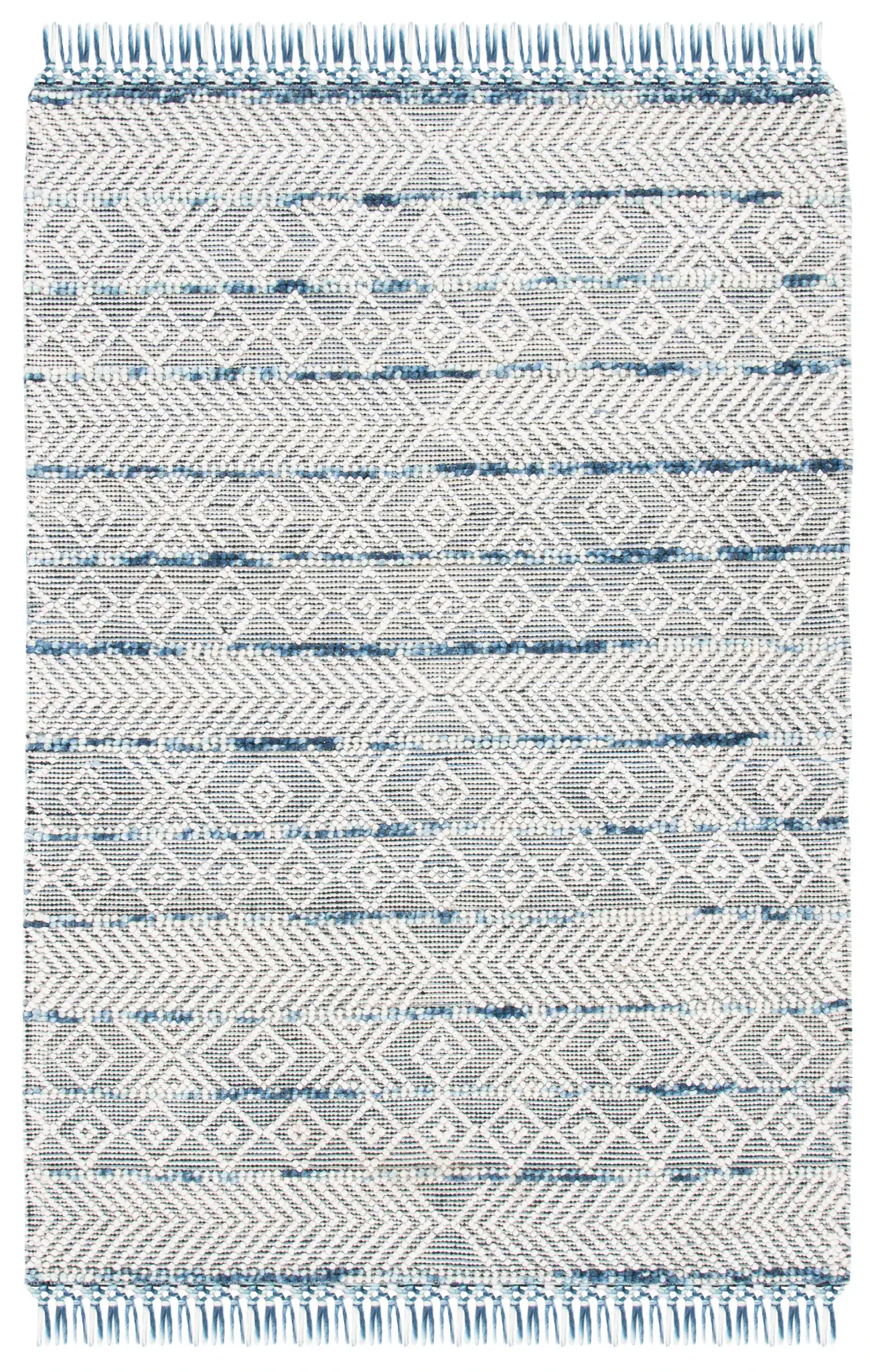 Natura Diamond Stripe Flatweave Rug