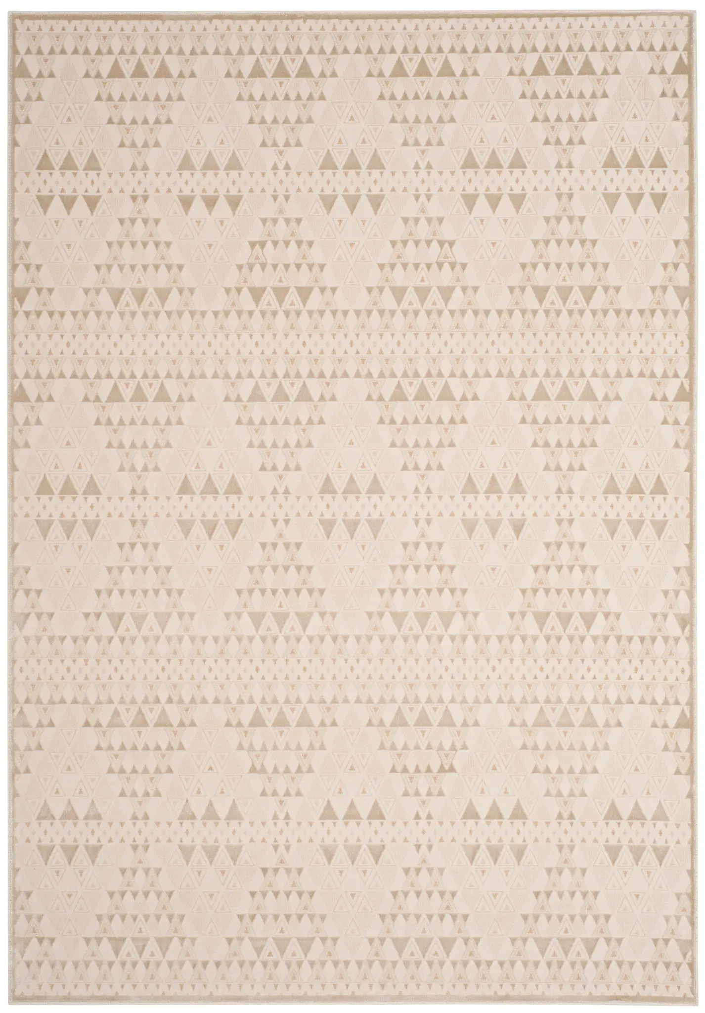 Noble Stacked Triangle Rug