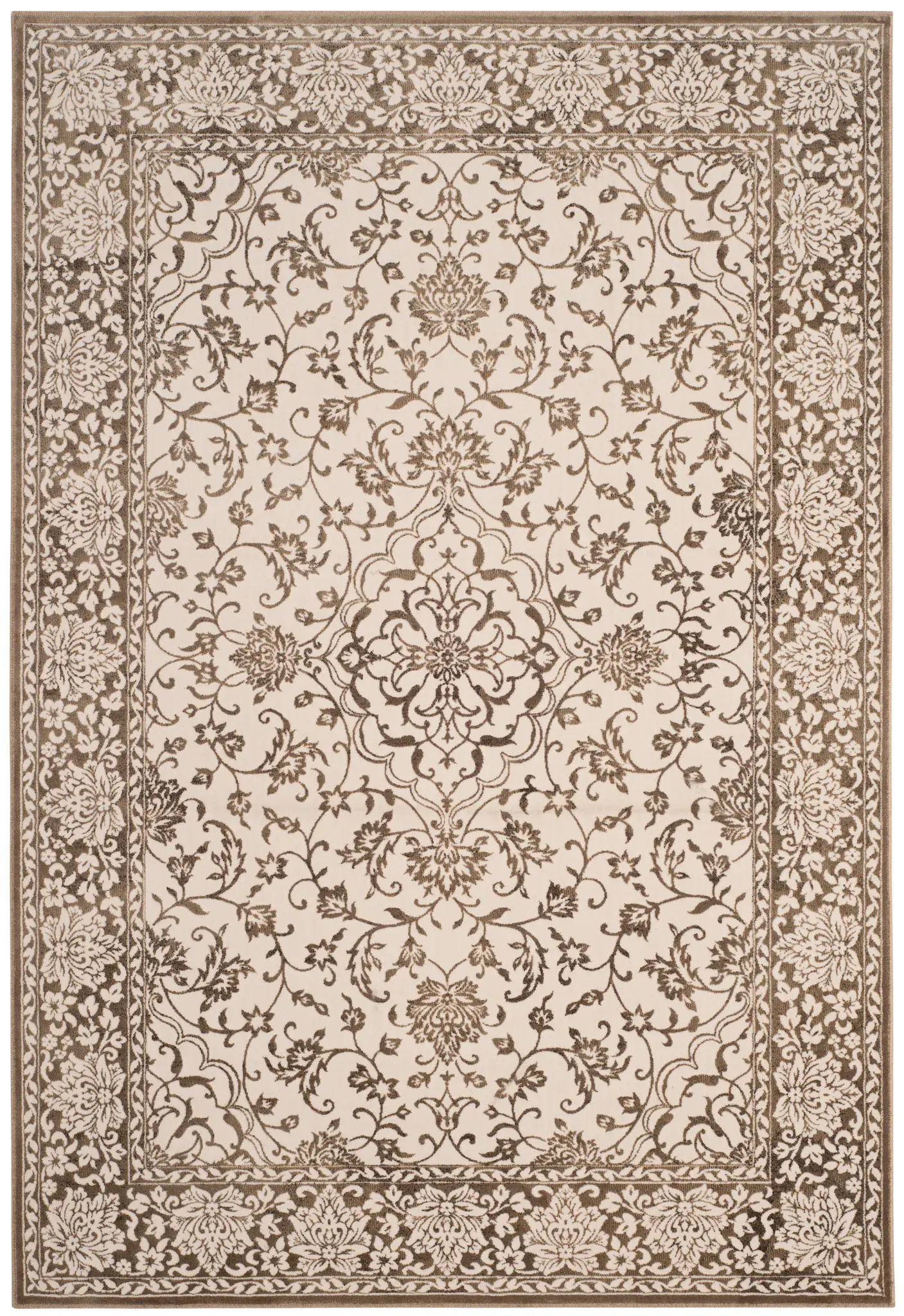 Noble Floral Medallion Rug