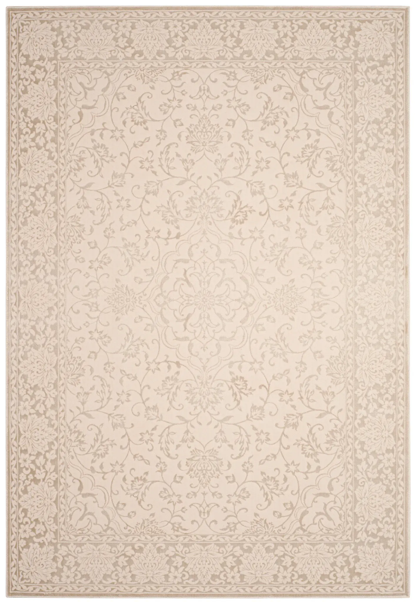 Noble Floral Medallion Rug