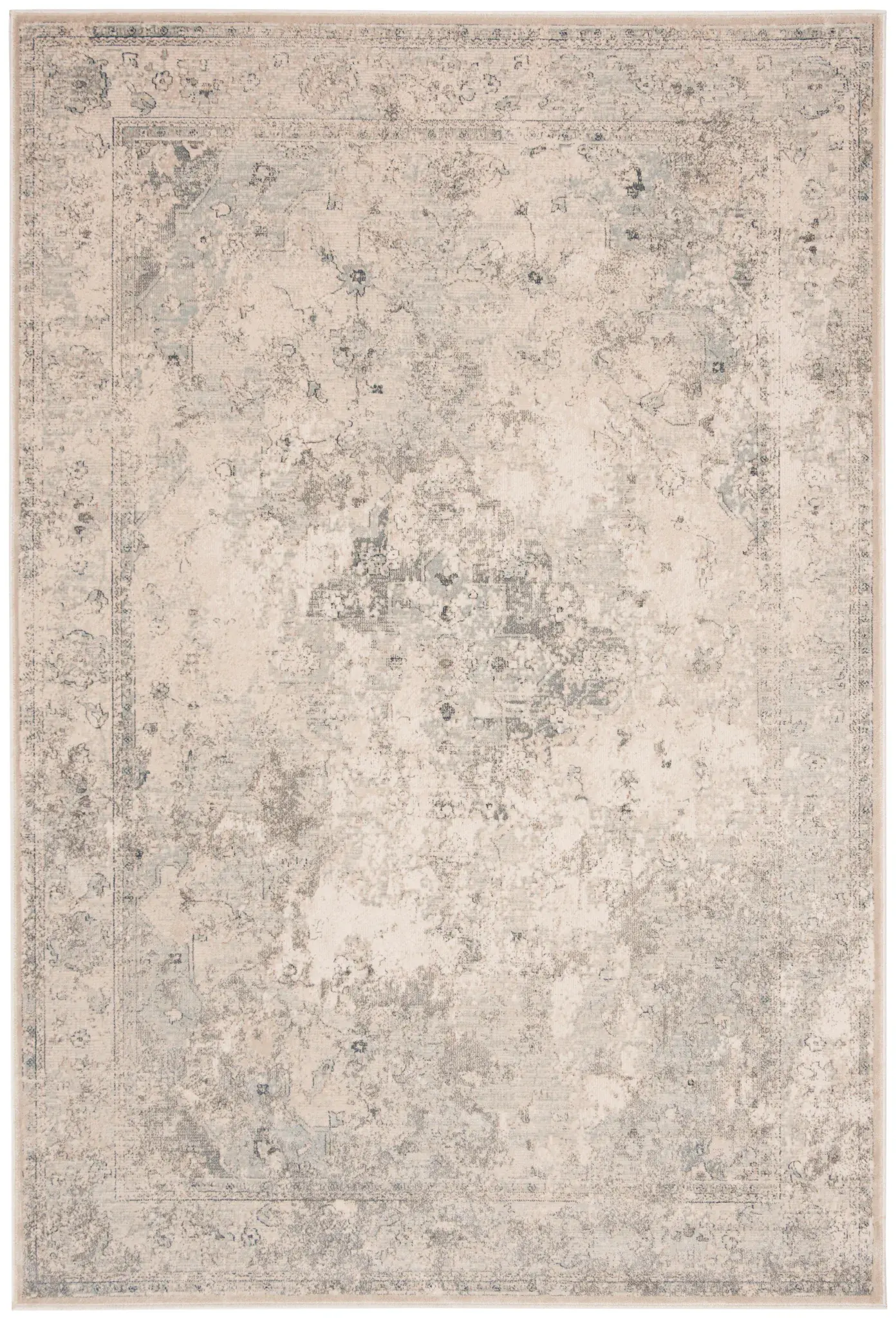 Noble Faded Medallion Rug