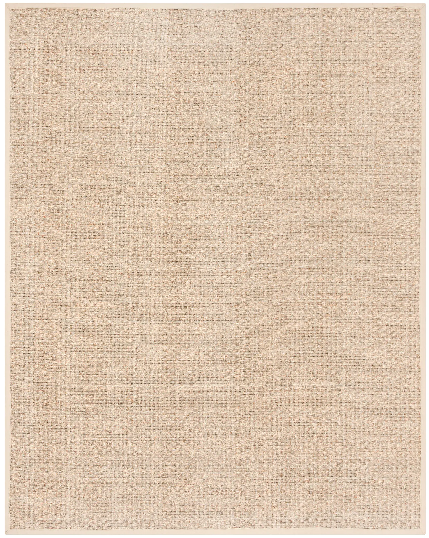 Natural Fiber Bordered Basketweave Seagrass Rug