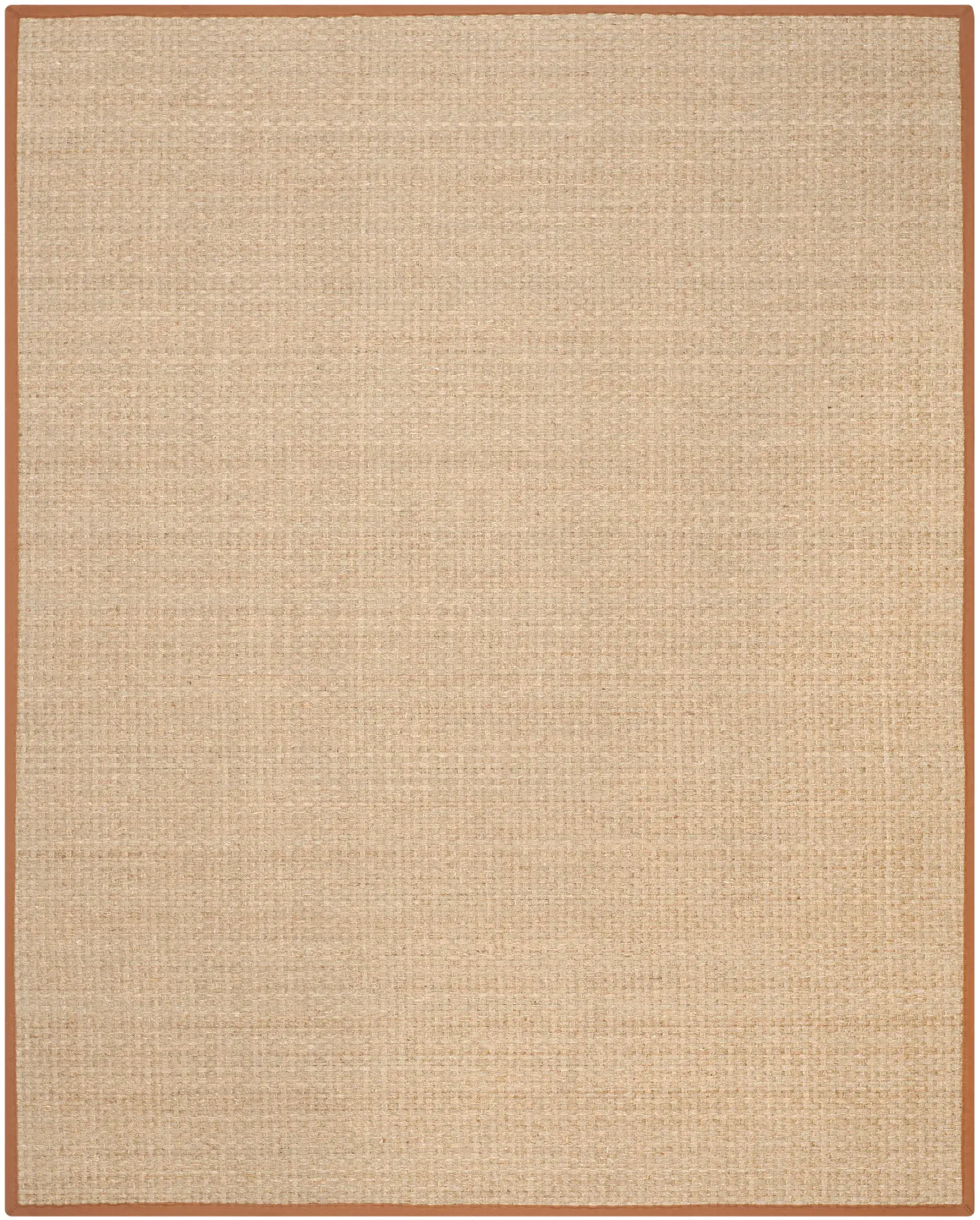 Natural Fiber Bordered Basketweave Seagrass Rug