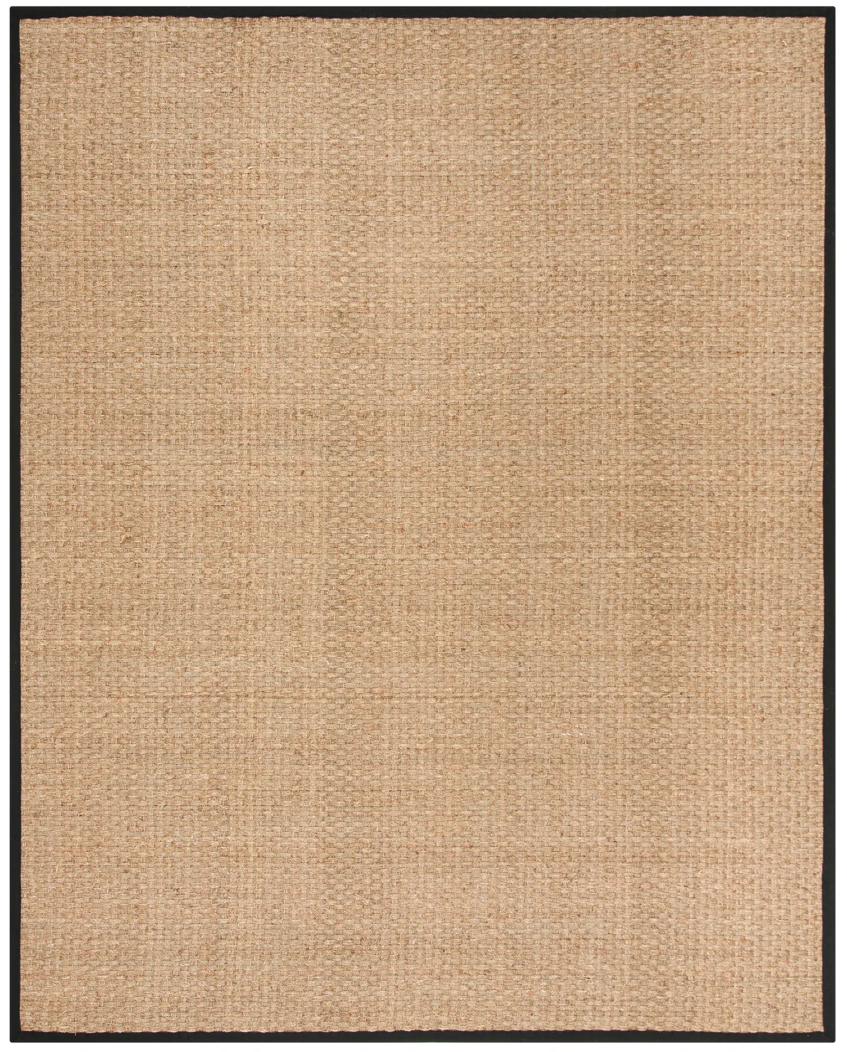 Natural Fiber Bordered Basketweave Seagrass Rug