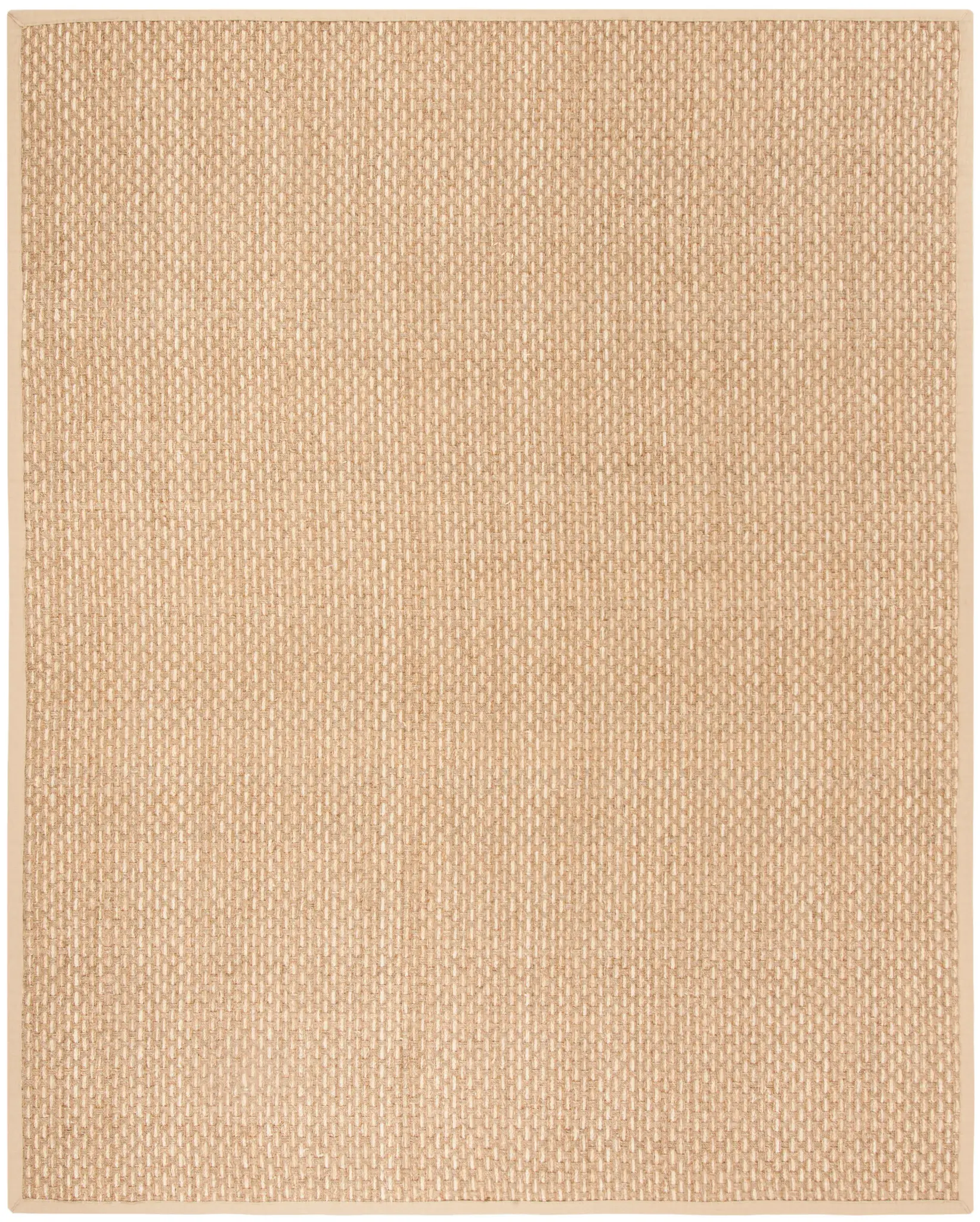 Natural Fiber Basketweave Bordered Seagrass Rug