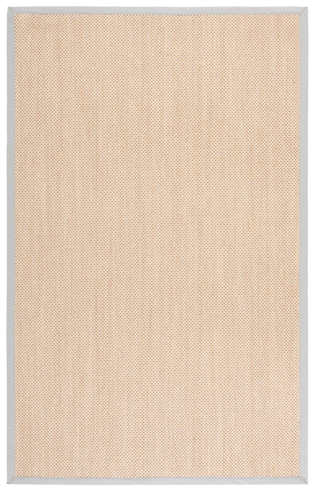 Natural Fiber Pinpoint Bordered Sisal Rug