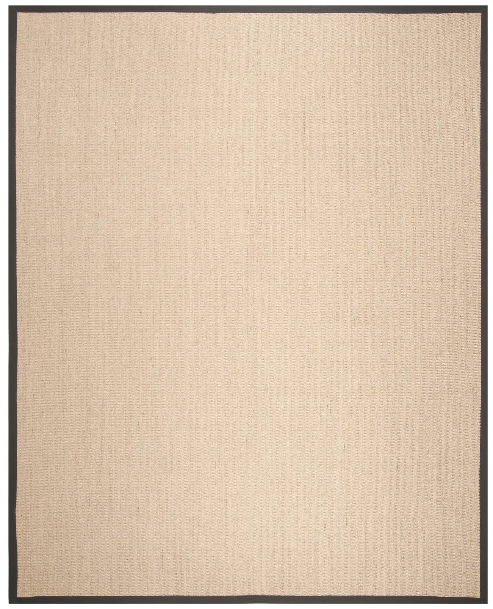 Natural Fiber Ribbed Border Sisal Rug